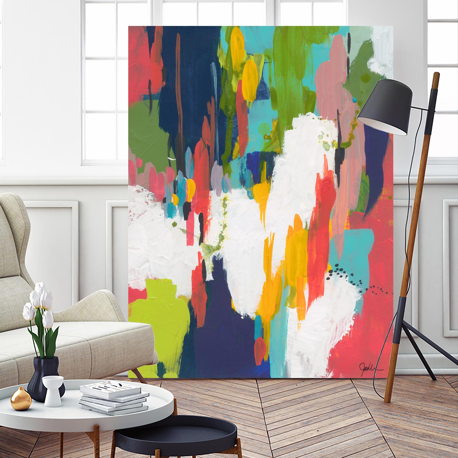 Winter Field by Jan Weiss on GIANT ART - black,white abstracts, contemporary