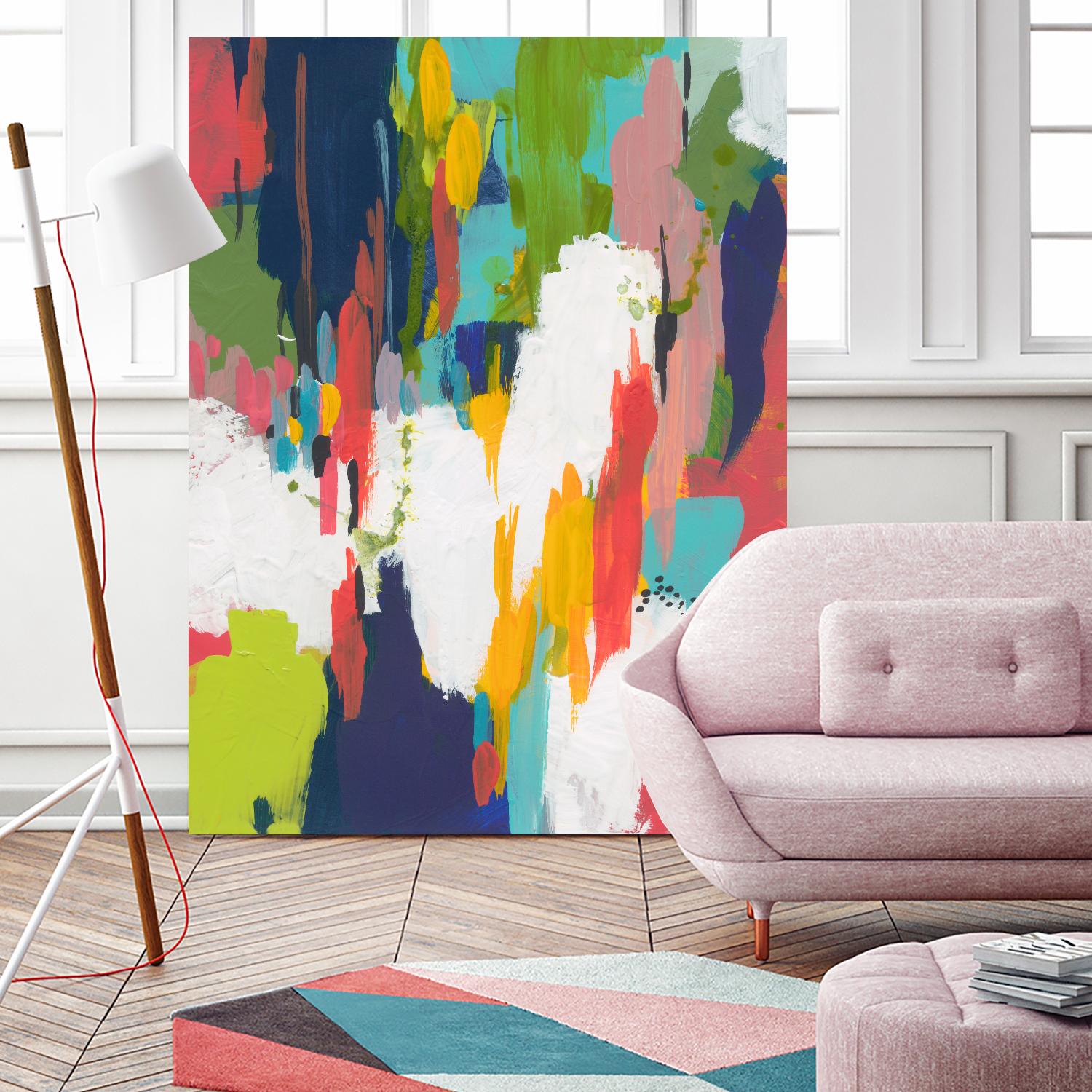 Winter Field by Jan Weiss on GIANT ART - black,white abstracts, contemporary