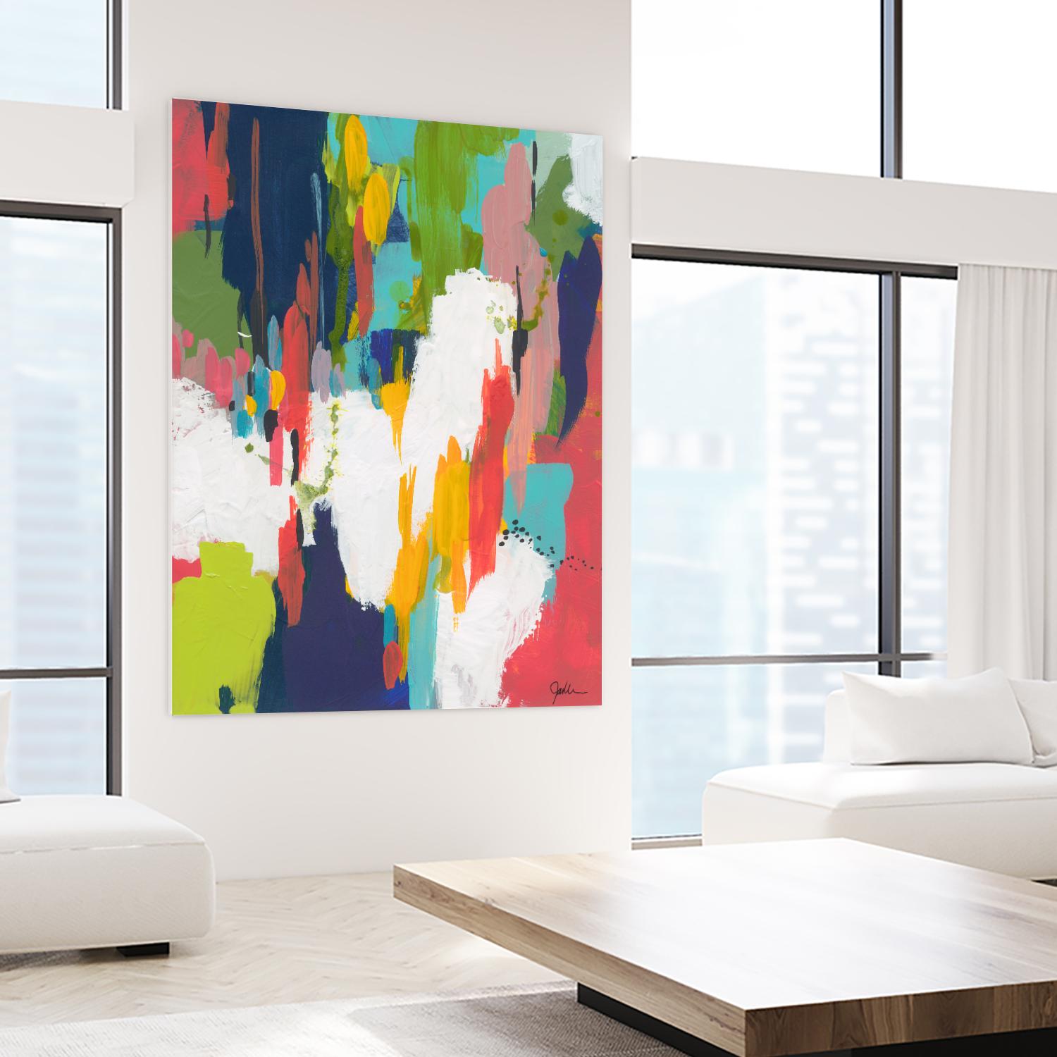 Winter Field by Jan Weiss on GIANT ART - black,white abstracts, contemporary