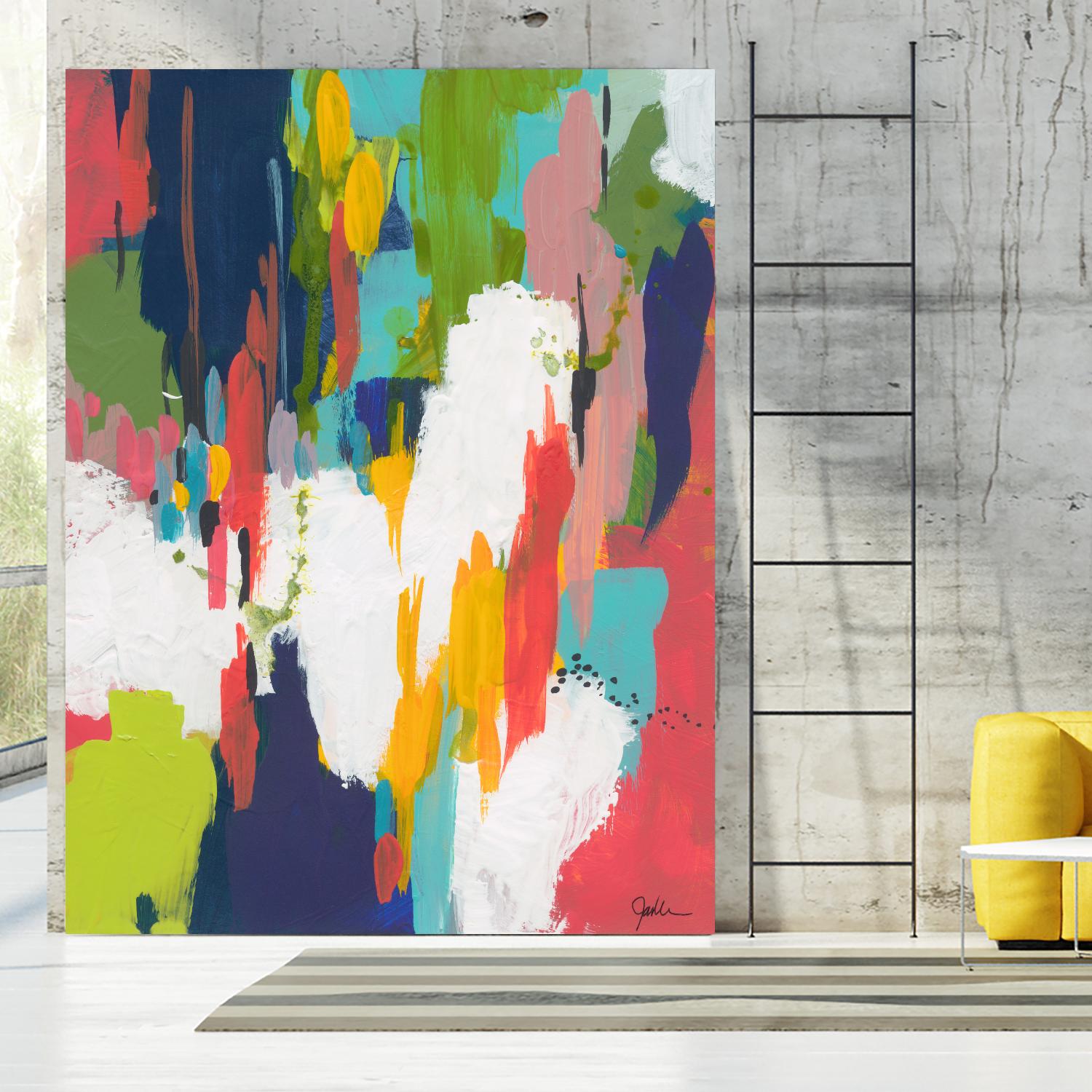 Winter Field by Jan Weiss on GIANT ART - black,white abstracts, contemporary