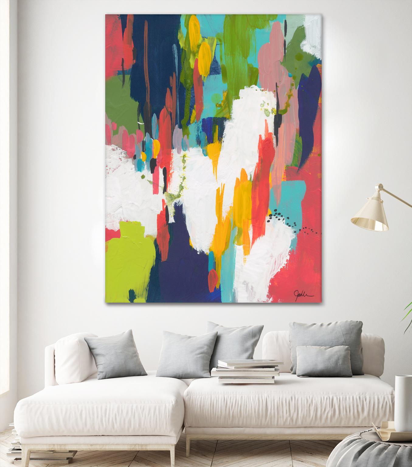 Winter Field by Jan Weiss on GIANT ART - black,white abstracts, contemporary