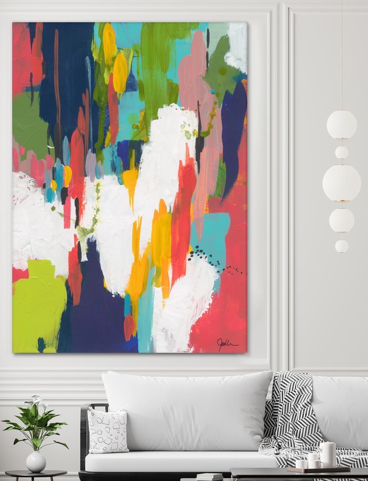 Winter Field by Jan Weiss on GIANT ART - black,white abstracts, contemporary