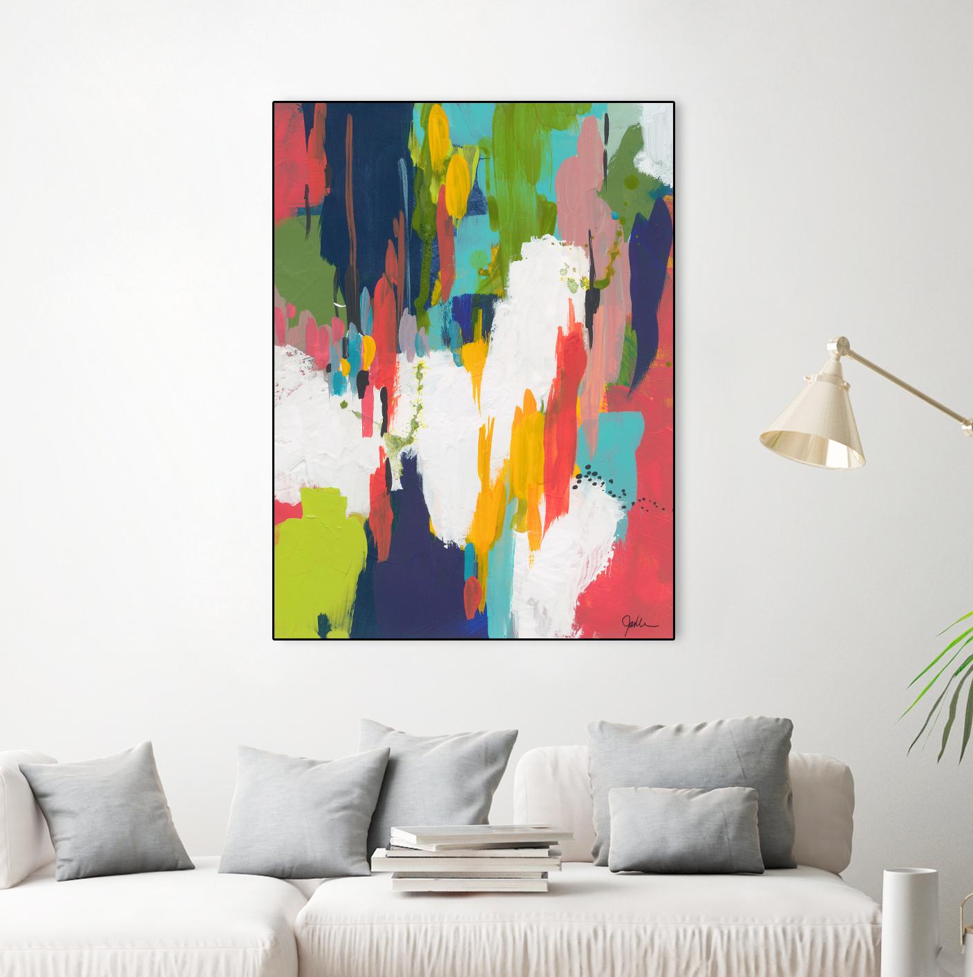 Winter Field by Jan Weiss on GIANT ART - black,white abstracts, contemporary