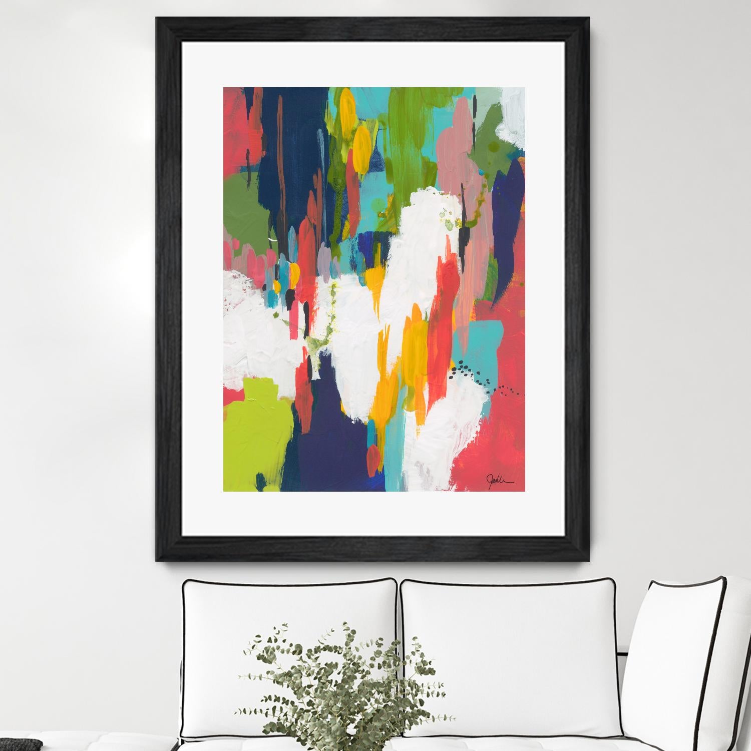 Winter Field by Jan Weiss on GIANT ART - black,white abstracts, contemporary