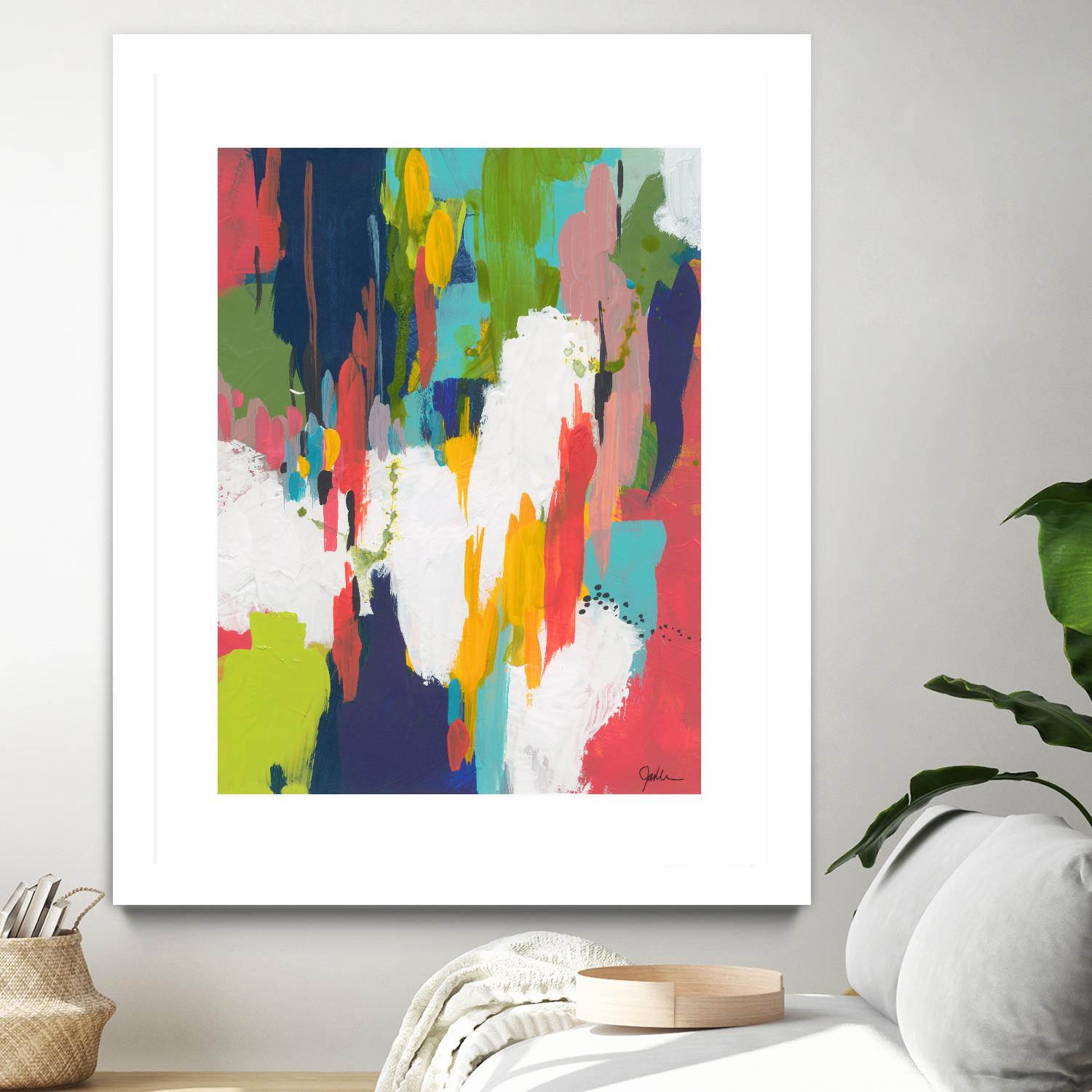 Winter Field by Jan Weiss on GIANT ART - black,white abstracts, contemporary