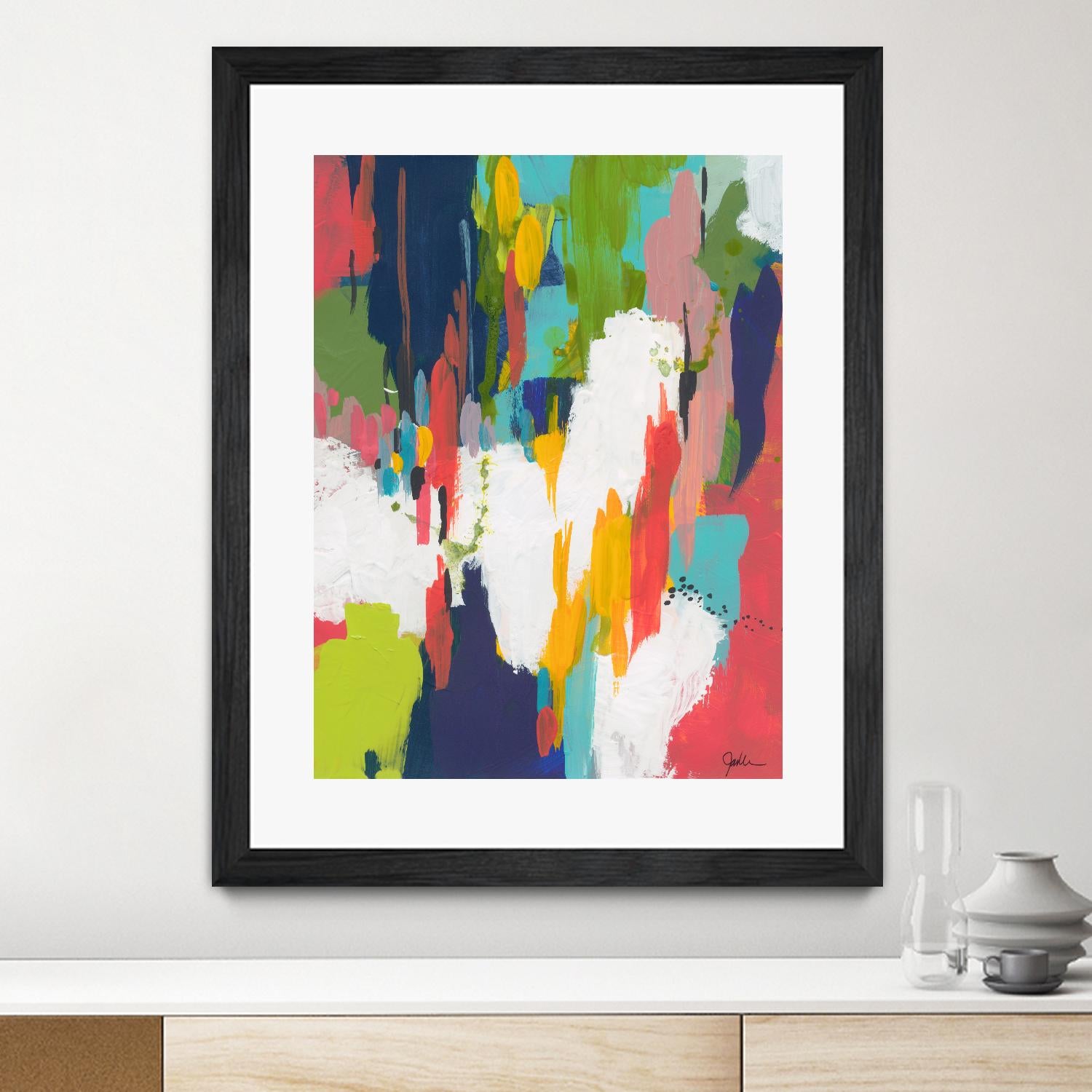 Winter Field by Jan Weiss on GIANT ART - black,white abstracts, contemporary