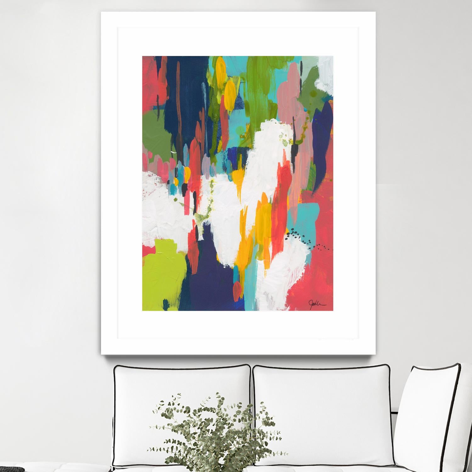 Winter Field by Jan Weiss on GIANT ART - black,white abstracts, contemporary