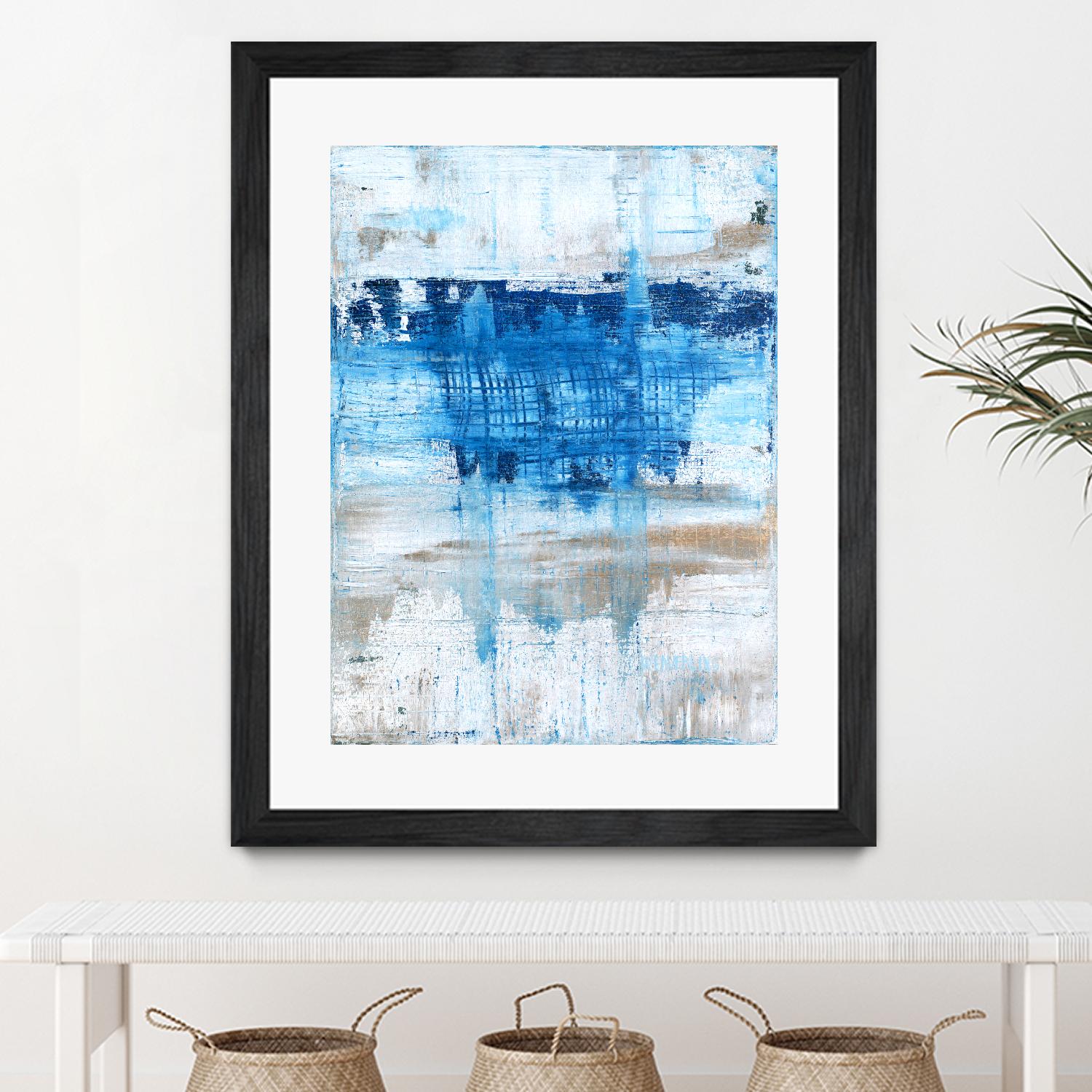 Splash by Julie Weaverling on GIANT ART - white abstract