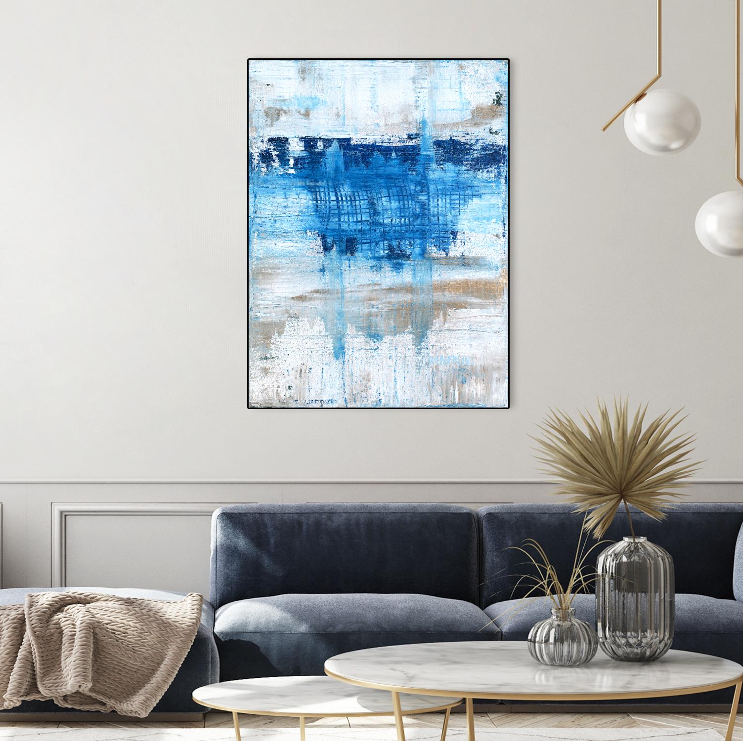 Splash by Julie Weaverling on GIANT ART - white abstract