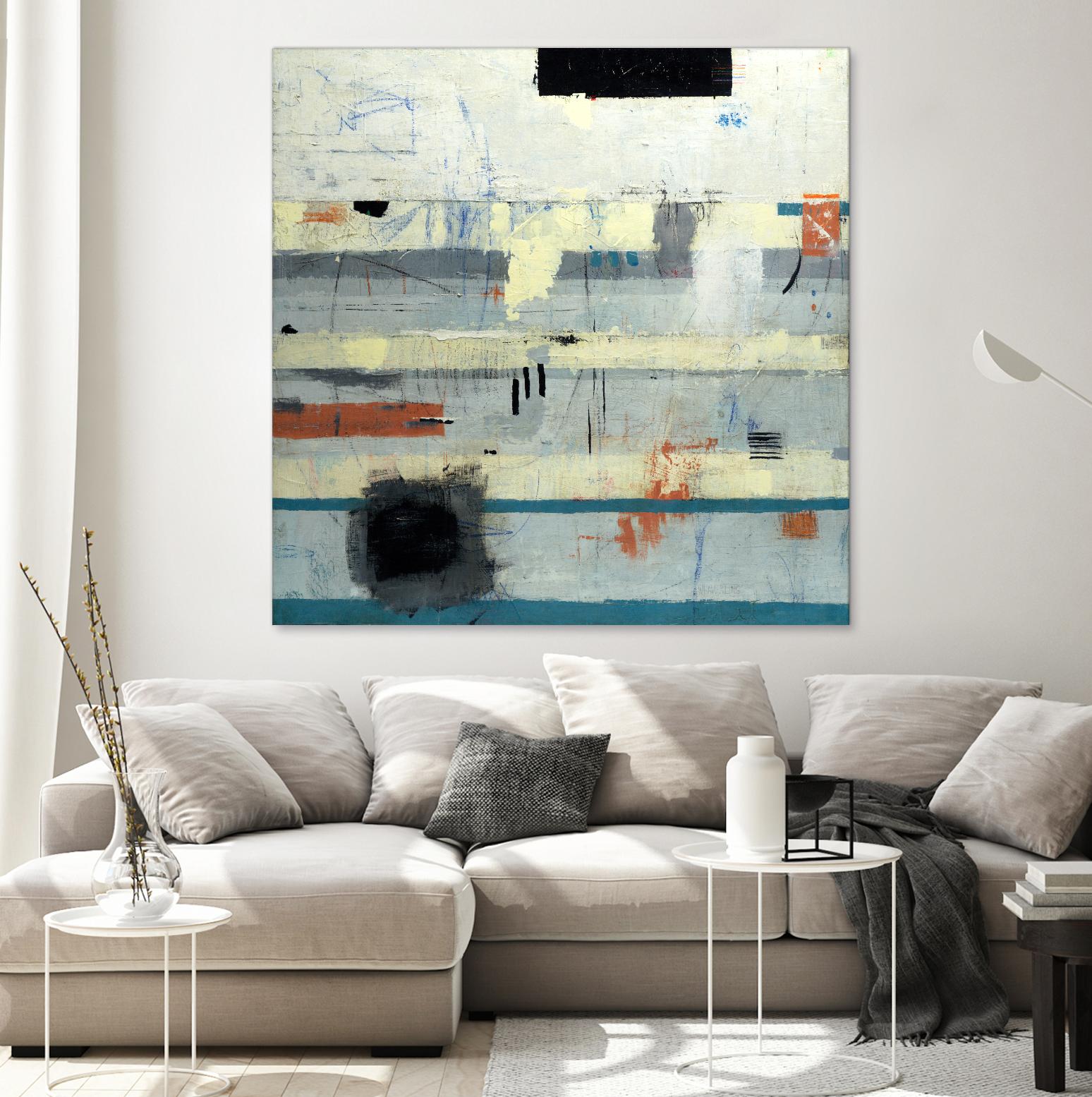Find Your Serenity by Julie Weaverling on GIANT ART - multicolor abstracts; contemporary