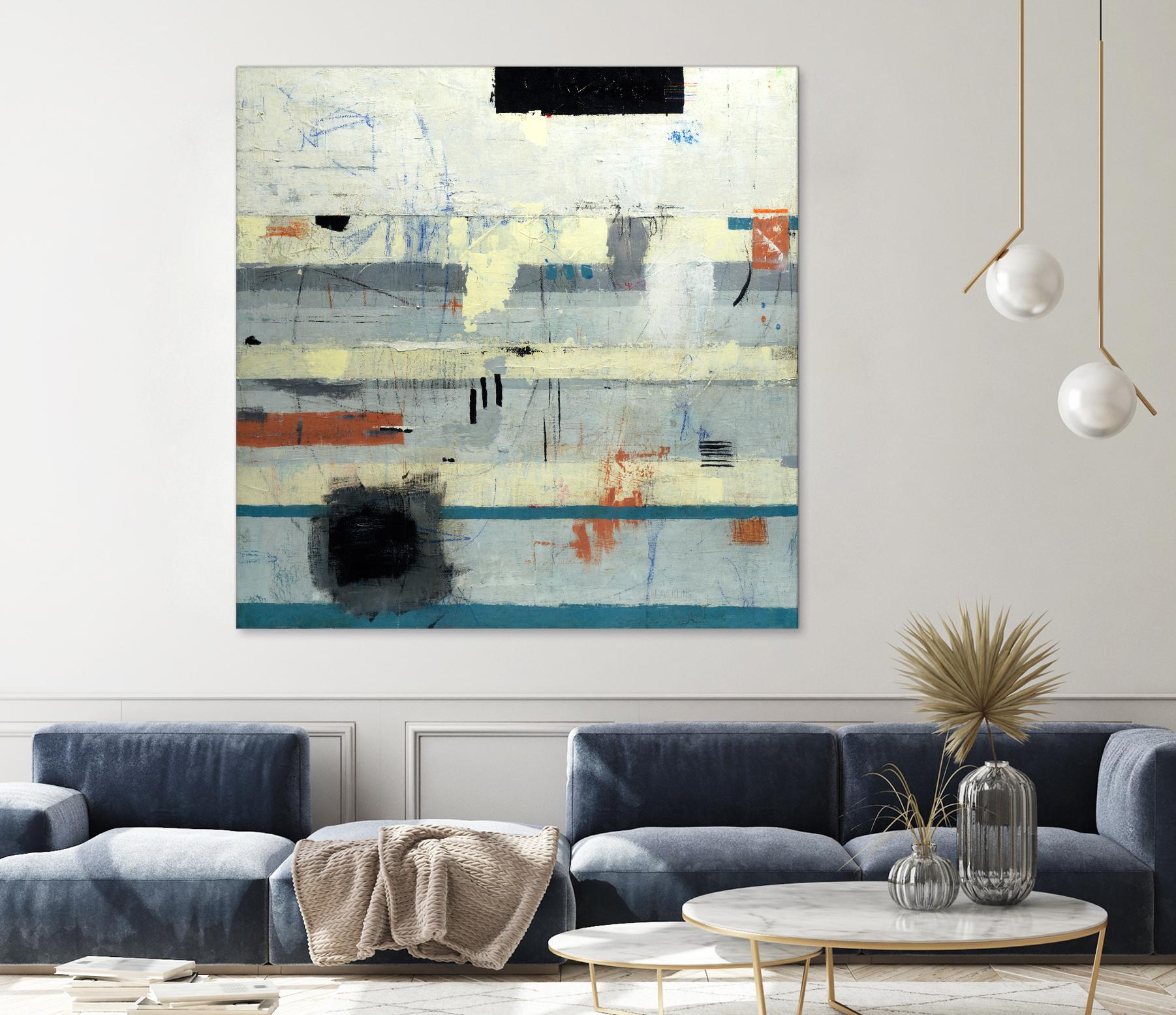 Find Your Serenity by Julie Weaverling on GIANT ART - multicolor abstracts; contemporary