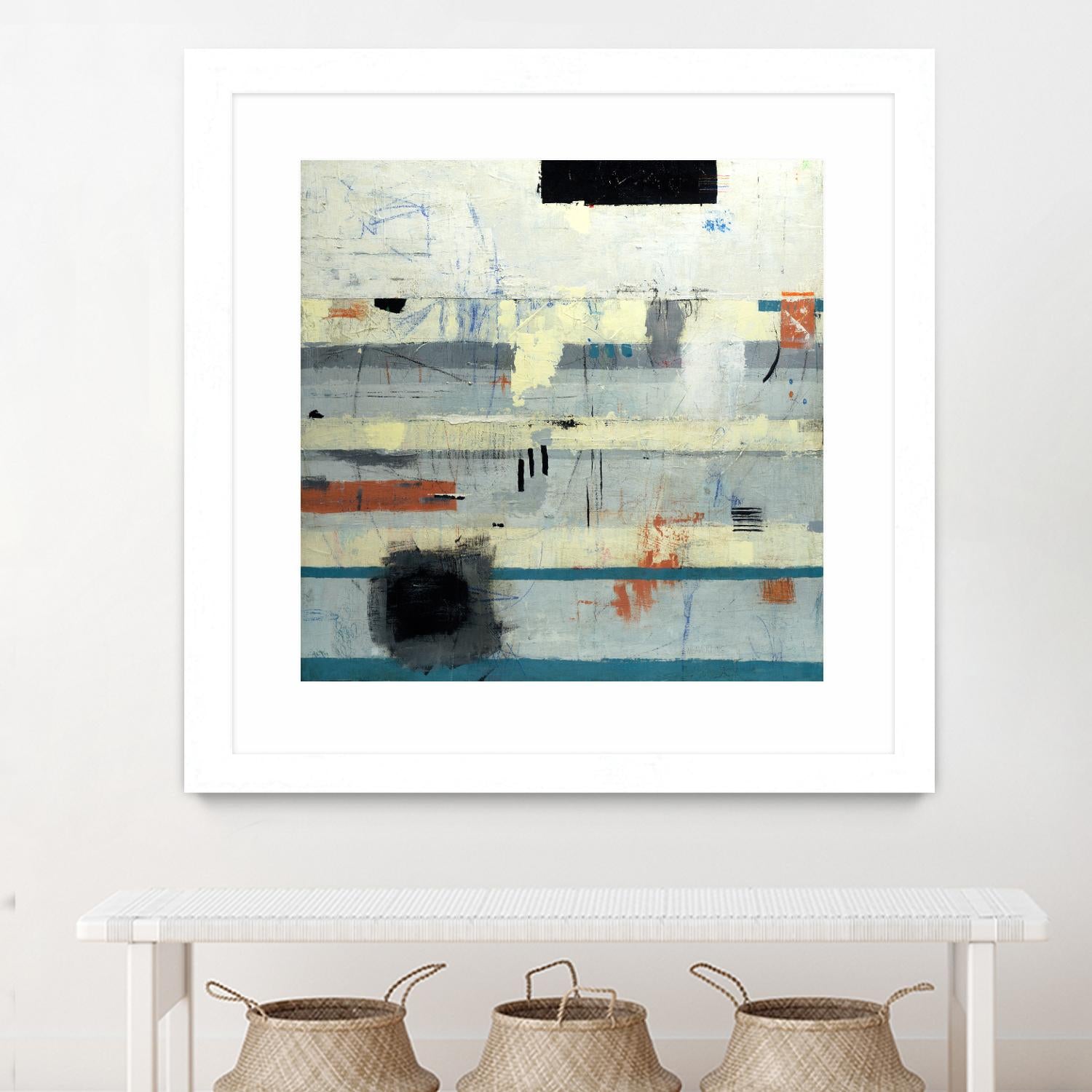 Find Your Serenity by Julie Weaverling on GIANT ART - multicolor abstracts; contemporary