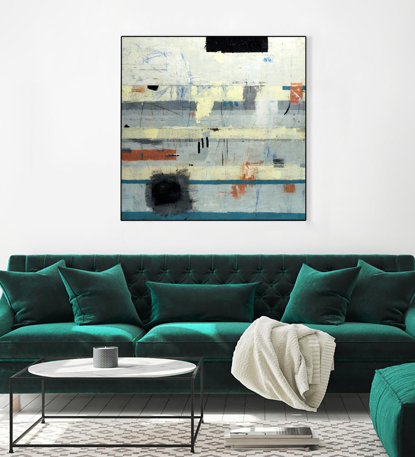 Find Your Serenity by Julie Weaverling on GIANT ART - multicolor abstracts; contemporary