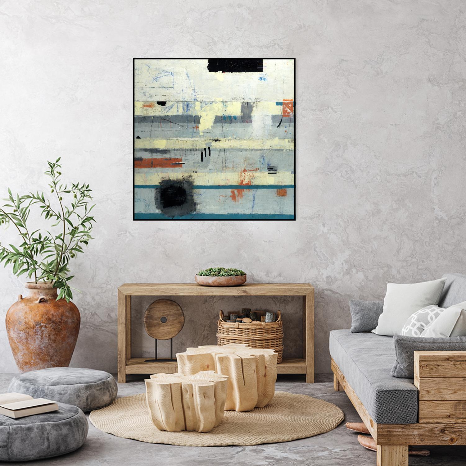 Find Your Serenity by Julie Weaverling on GIANT ART - multicolor abstracts; contemporary