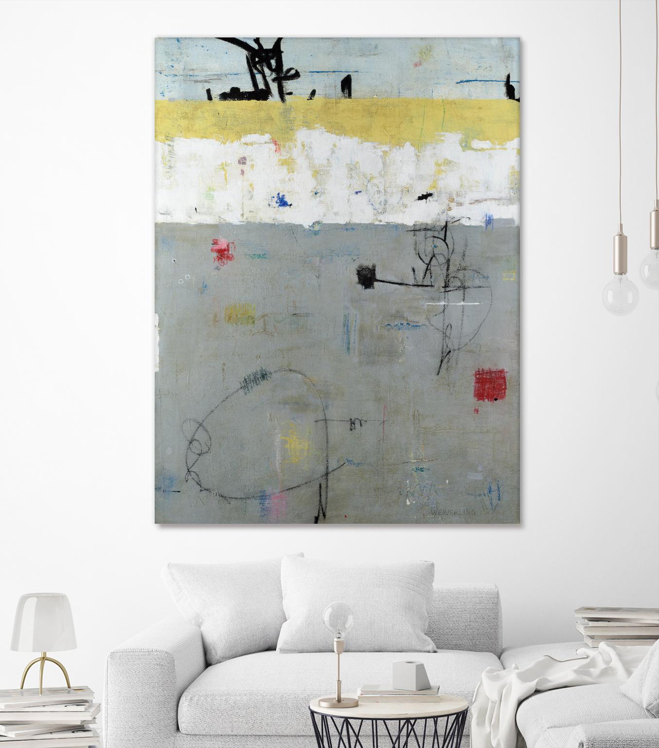 Borderline by Julie Weaverling on GIANT ART - multicolor abstracts; contemporary
