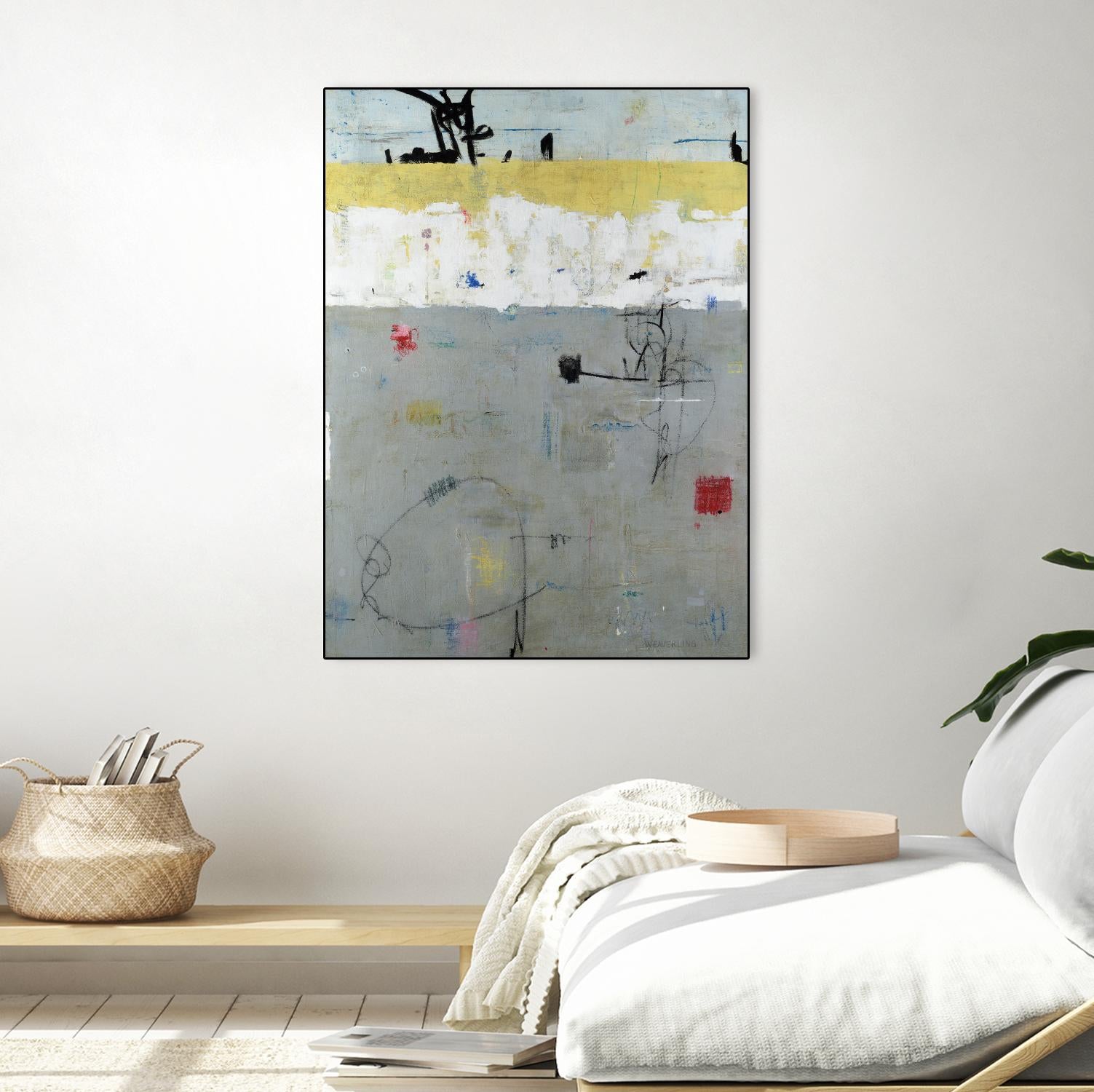 Borderline by Julie Weaverling on GIANT ART - multicolor abstracts; contemporary