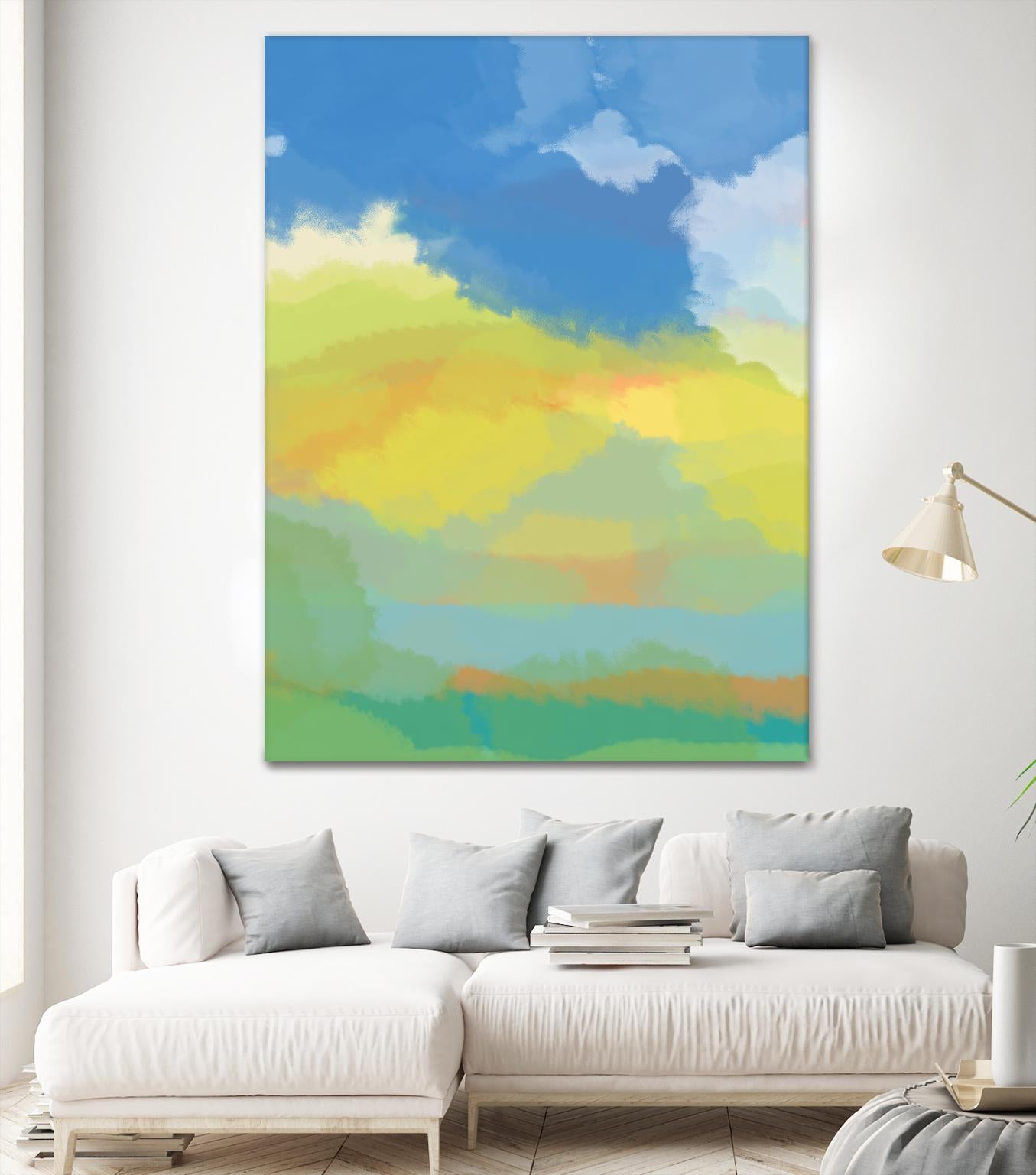Break in the Weather by Jan Weiss on GIANT ART - multicolor contemporary; abstracts