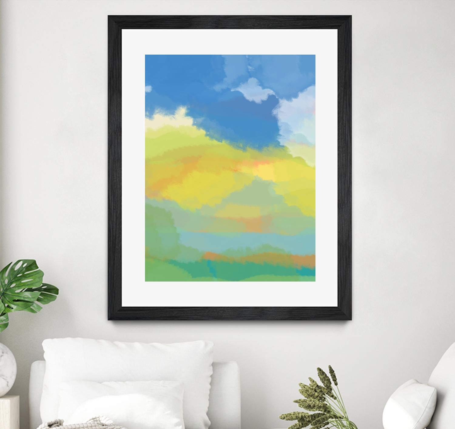 Break in the Weather by Jan Weiss on GIANT ART - multicolor contemporary; abstracts