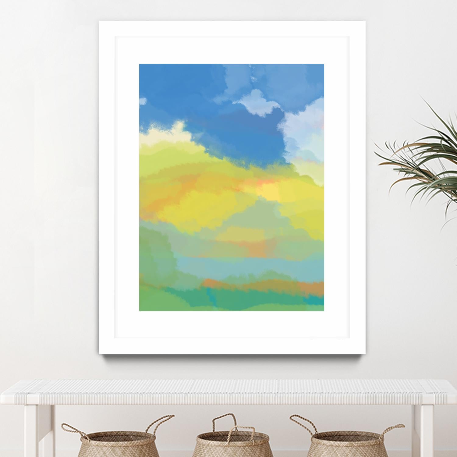 Break in the Weather by Jan Weiss on GIANT ART - multicolor contemporary; abstracts