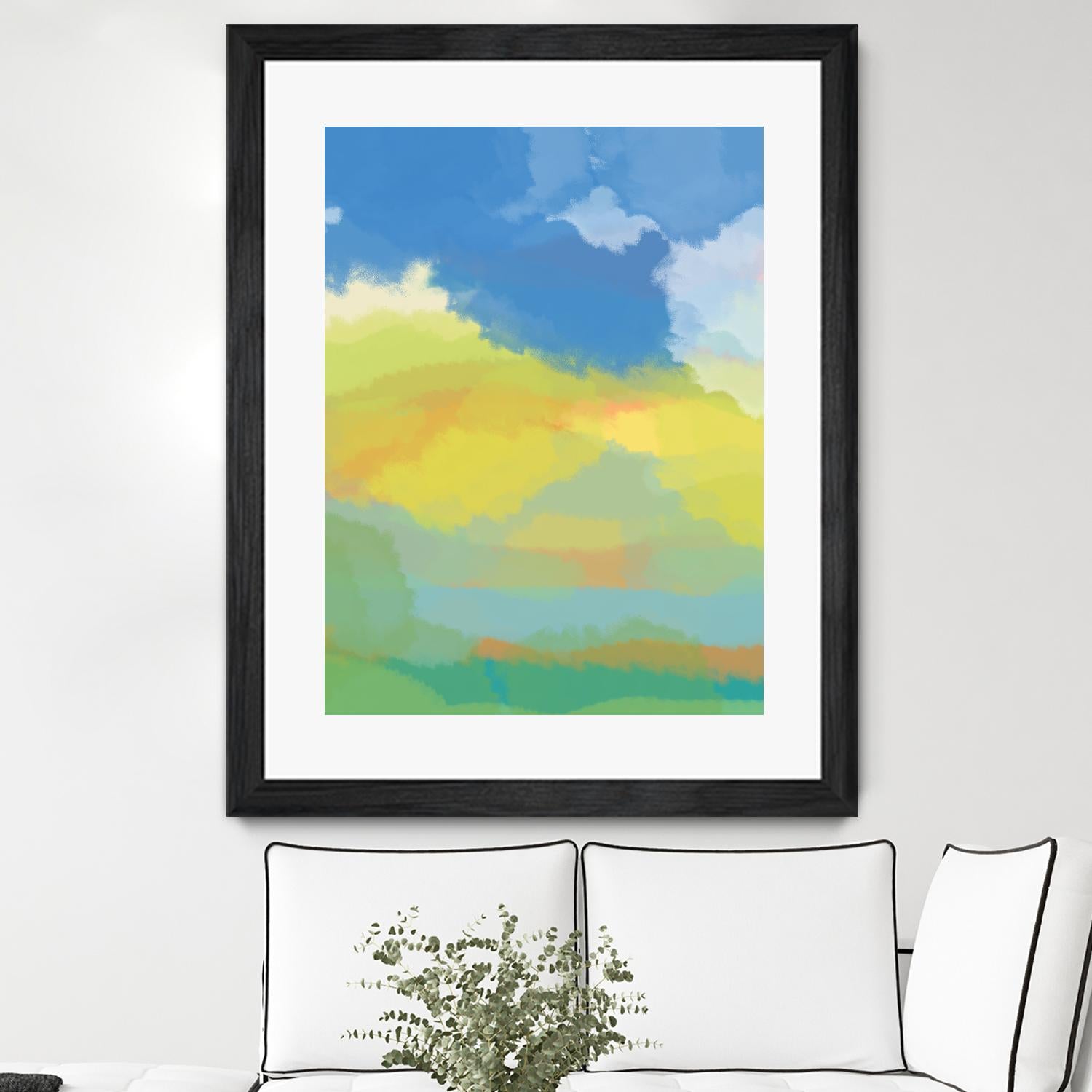 Break in the Weather by Jan Weiss on GIANT ART - multicolor contemporary; abstracts