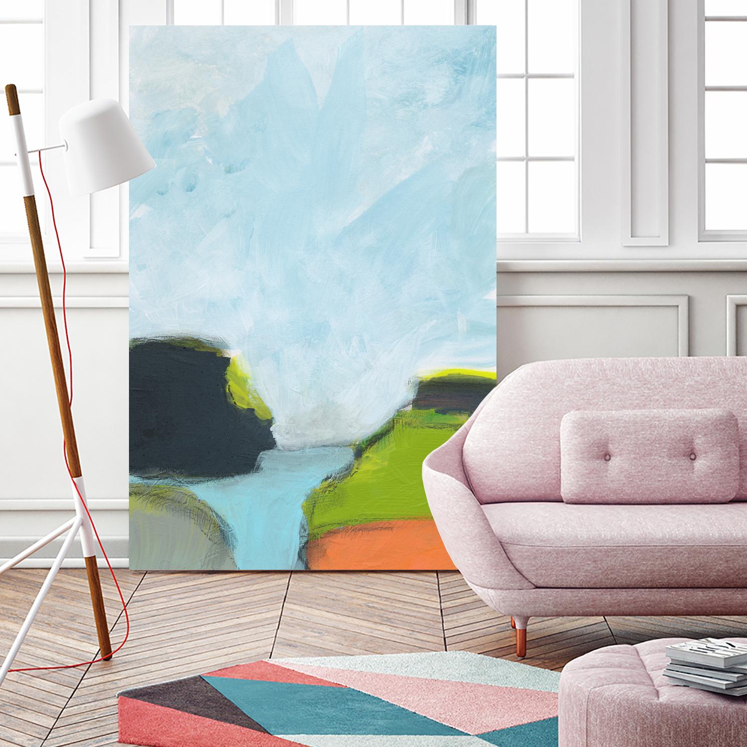 Landscape No. 87 by Jan Weiss on GIANT ART - multicolor abstracts; contemporary