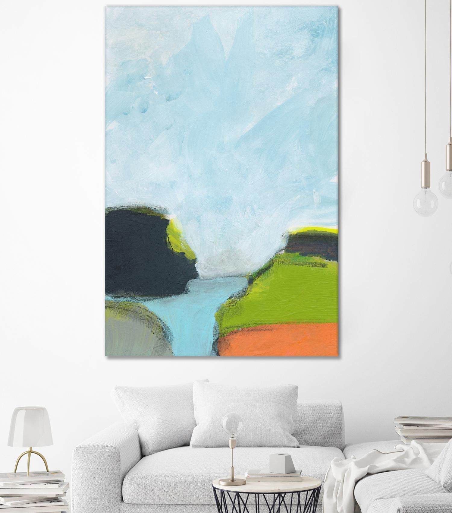 Landscape No. 87 by Jan Weiss on GIANT ART - multicolor abstracts; contemporary