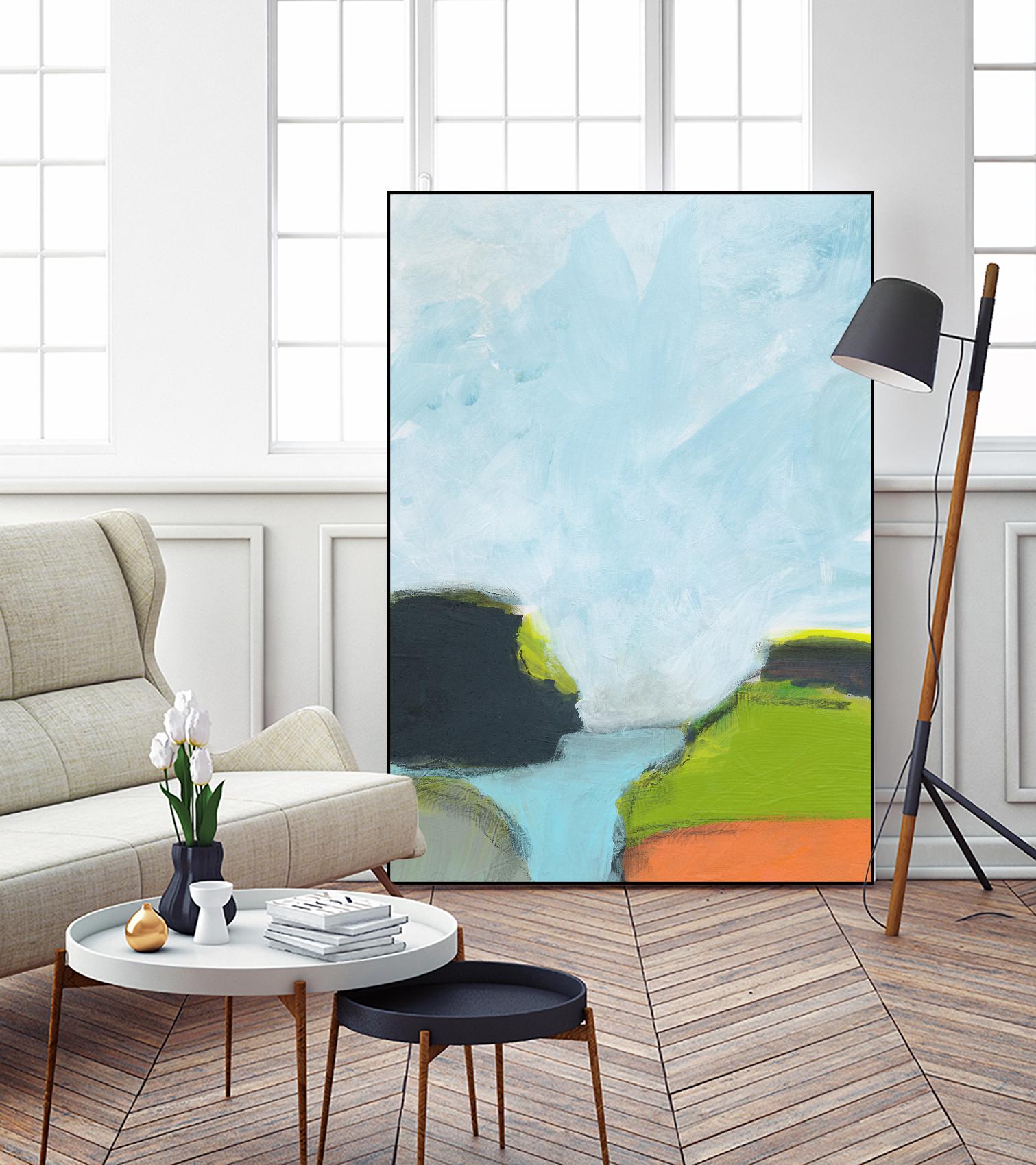 Landscape No. 87 by Jan Weiss on GIANT ART - multicolor abstracts; contemporary