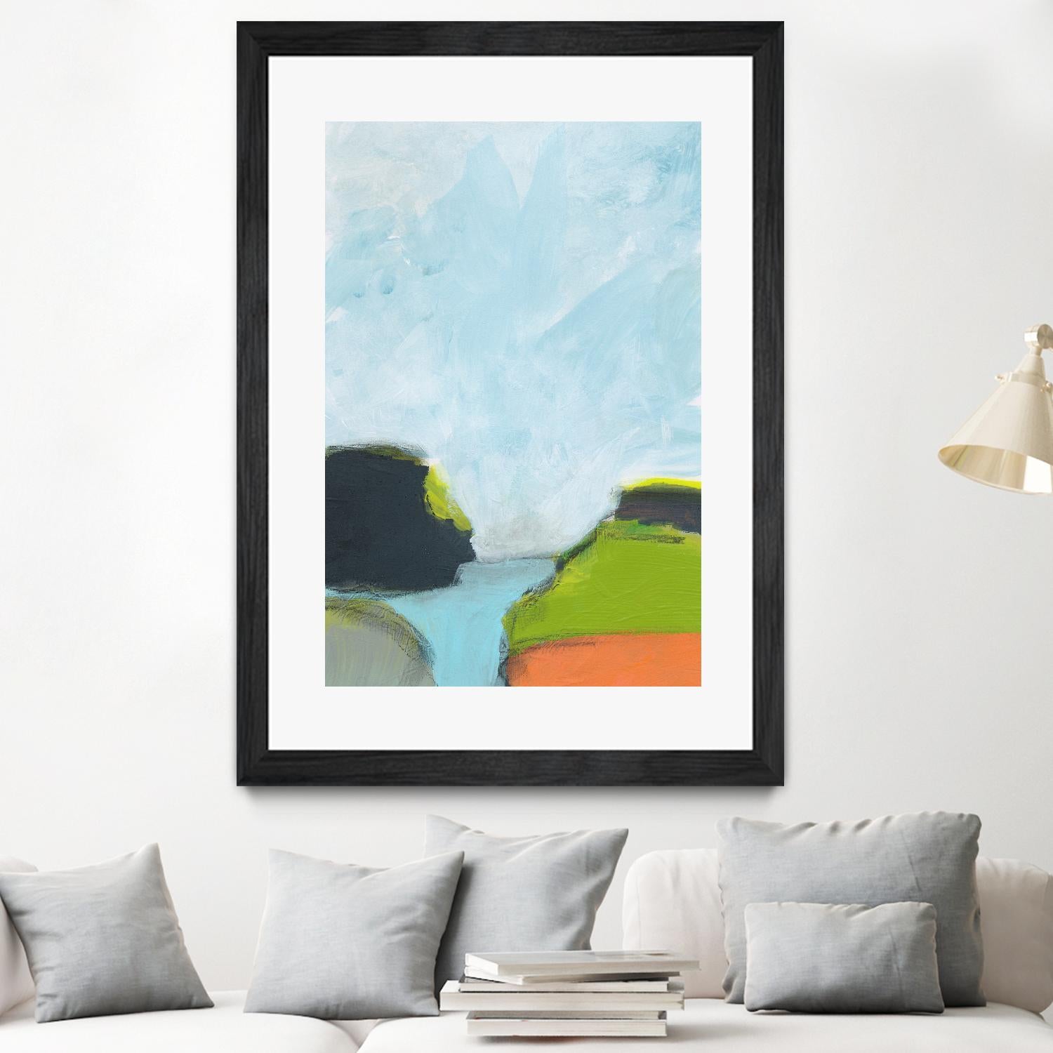 Landscape No. 87 by Jan Weiss on GIANT ART - multicolor abstracts; contemporary