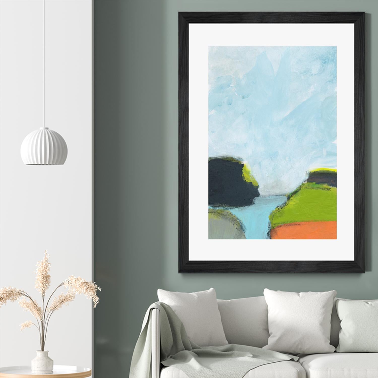 Landscape No. 87 by Jan Weiss on GIANT ART - multicolor abstracts; contemporary