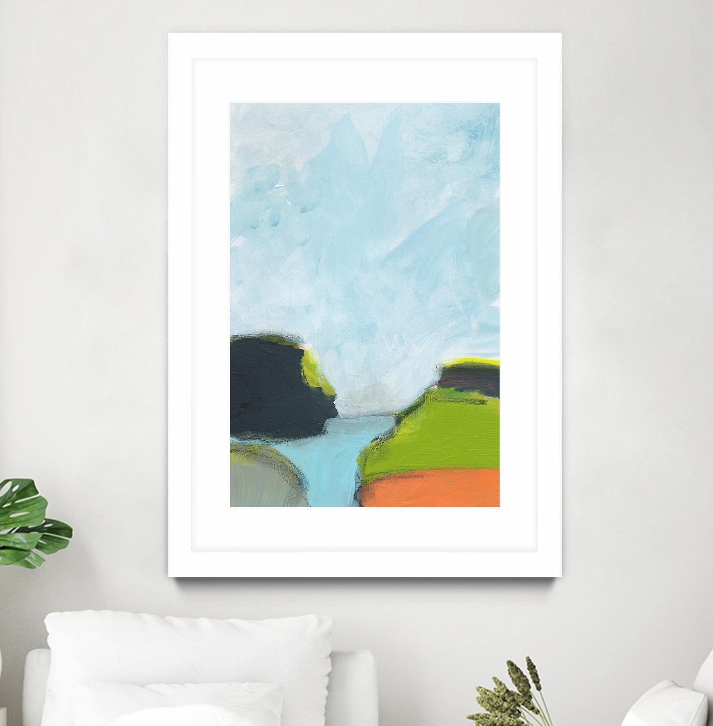 Landscape No. 87 by Jan Weiss on GIANT ART - multicolor abstracts; contemporary