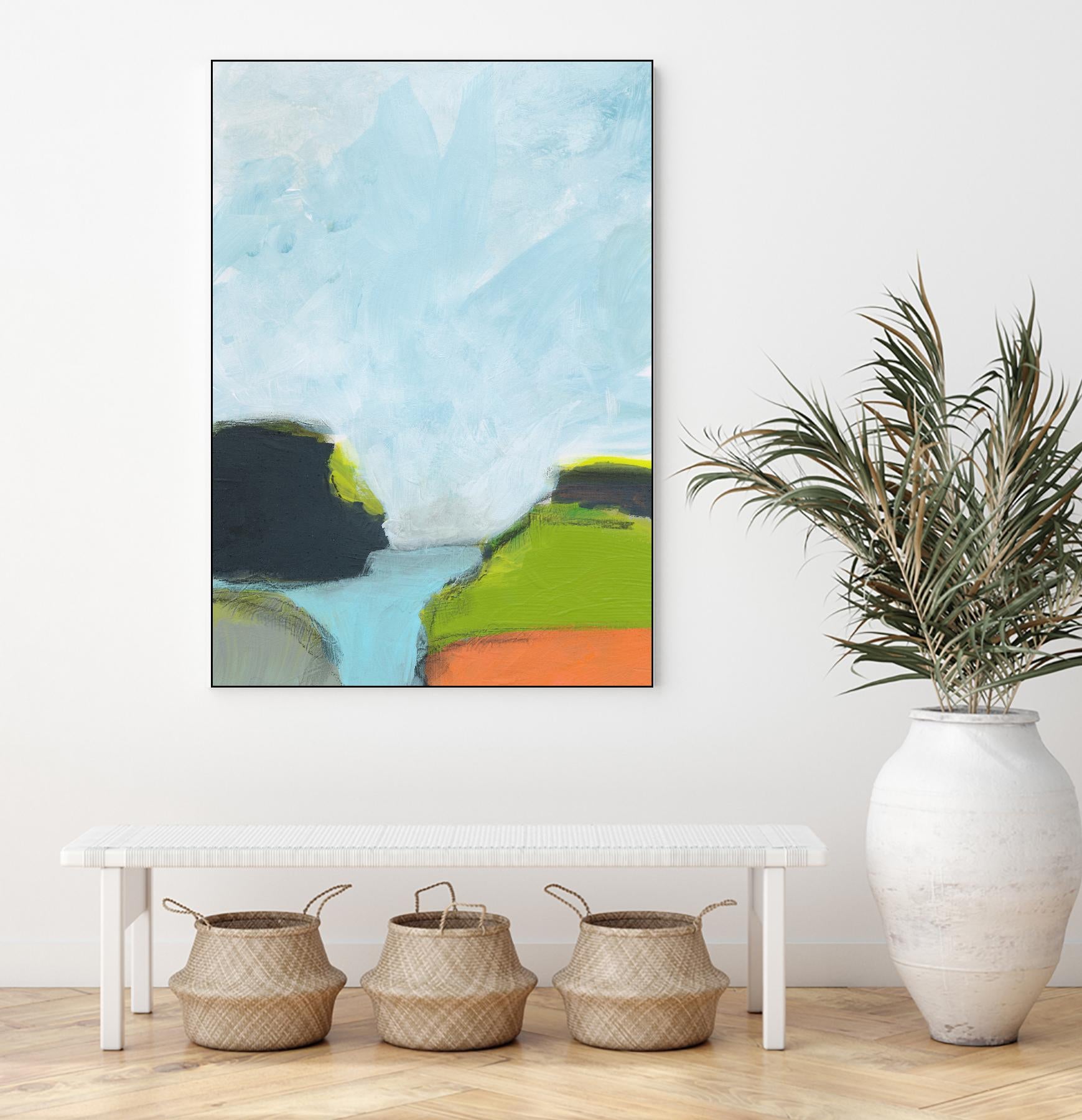 Landscape No. 87 by Jan Weiss on GIANT ART - multicolor abstracts; contemporary