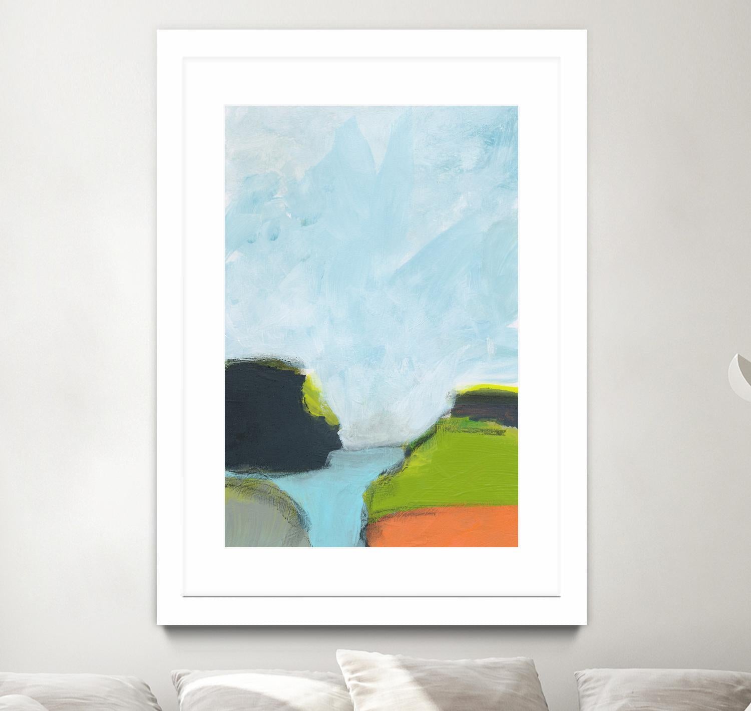 Landscape No. 87 by Jan Weiss on GIANT ART - multicolor abstracts; contemporary