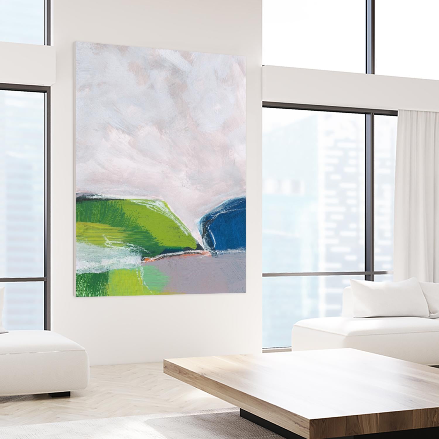 Landscape No. 94 by Jan Weiss on GIANT ART - multicolor abstracts; contemporary