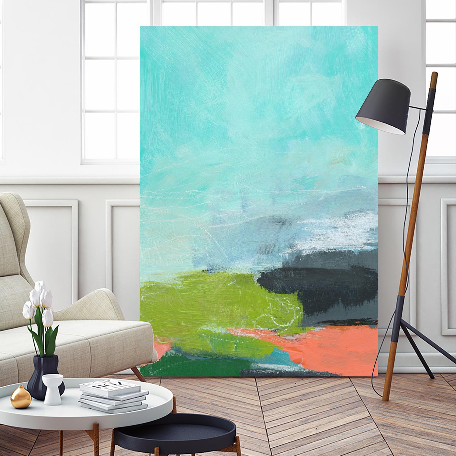 Landscape No. 95 by Jan Weiss on GIANT ART - multicolor abstracts; contemporary