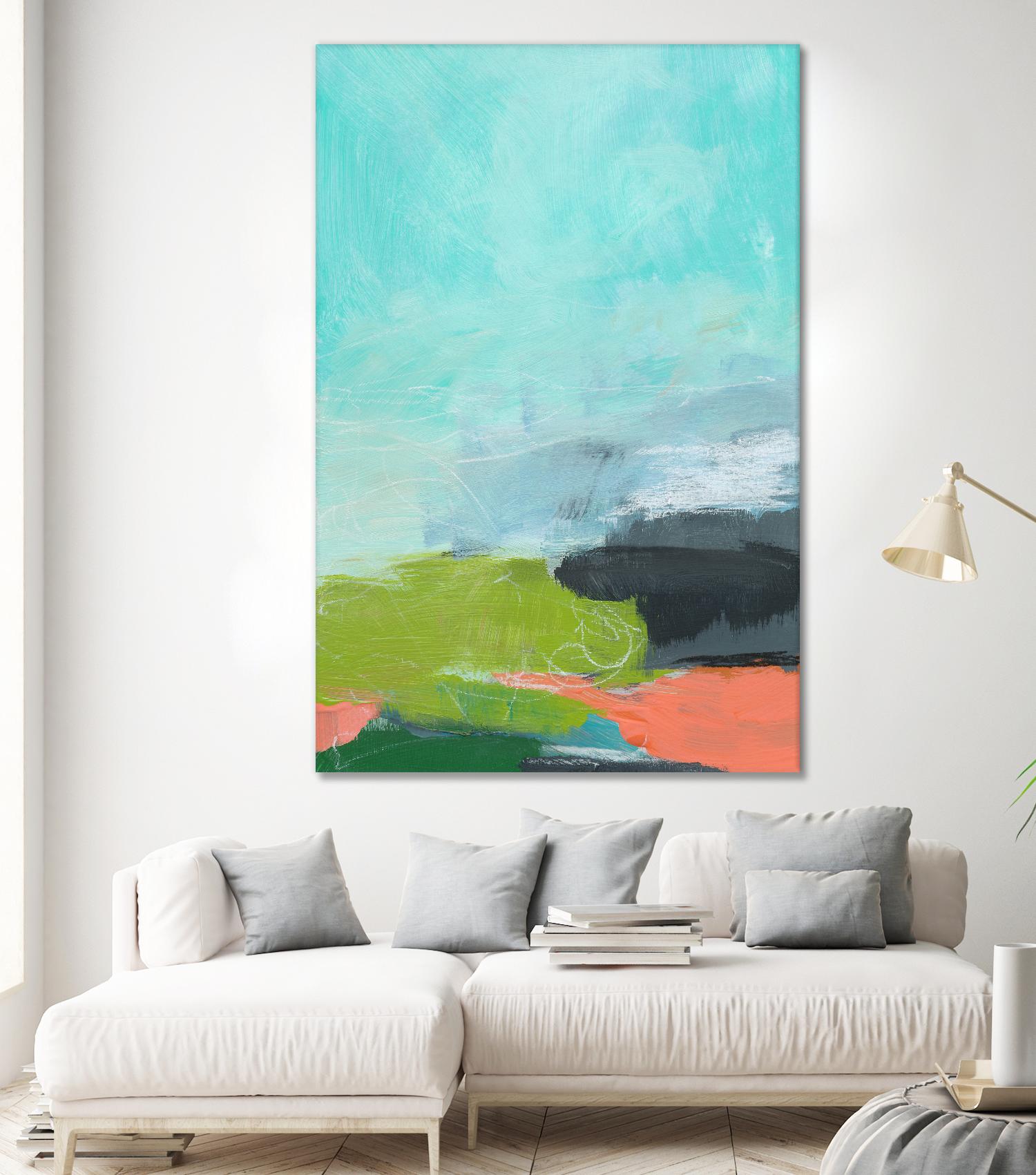Landscape No. 95 by Jan Weiss on GIANT ART - multicolor abstracts; contemporary