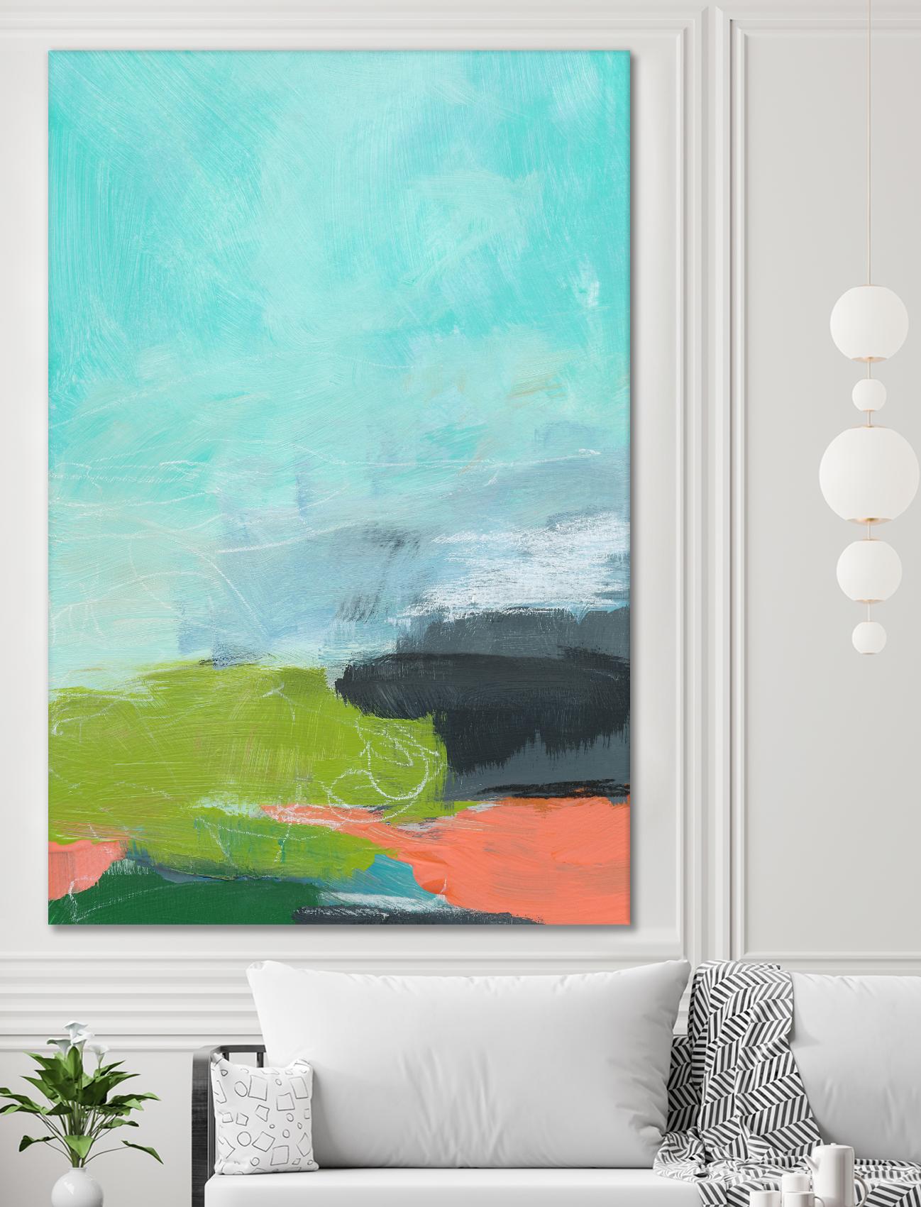 Landscape No. 95 by Jan Weiss on GIANT ART - multicolor abstracts; contemporary