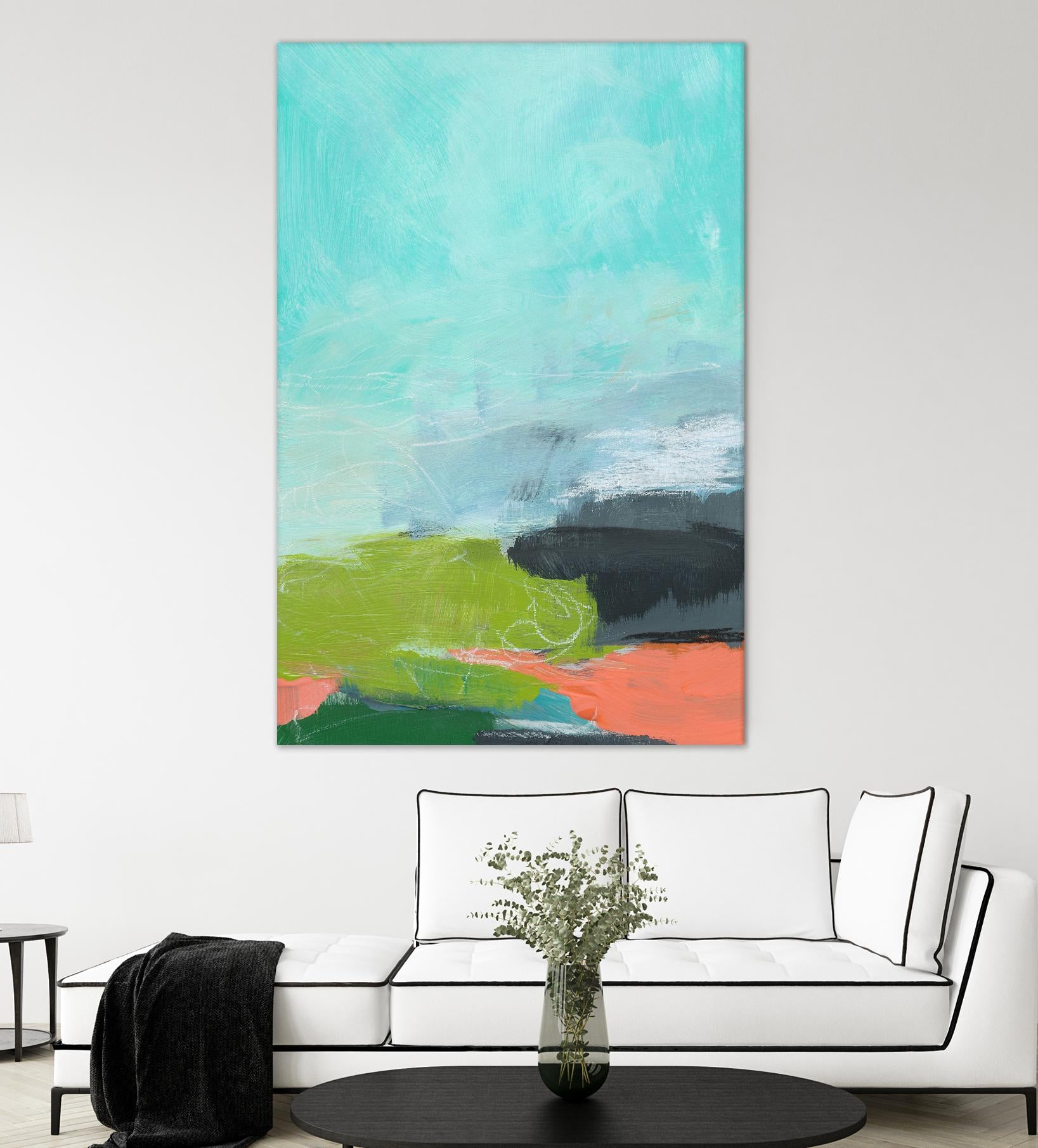 Landscape No. 95 by Jan Weiss on GIANT ART - multicolor abstracts; contemporary