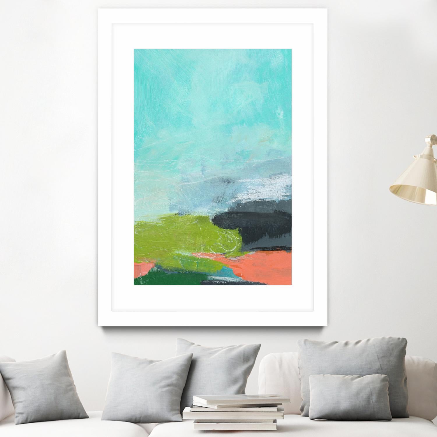 Landscape No. 95 by Jan Weiss on GIANT ART - multicolor abstracts; contemporary