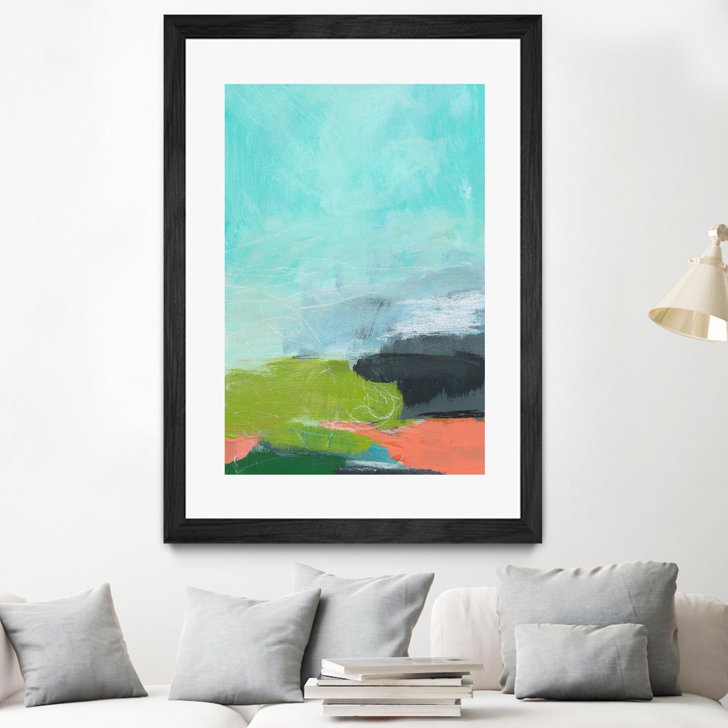 Landscape No. 95 by Jan Weiss on GIANT ART - multicolor abstracts; contemporary