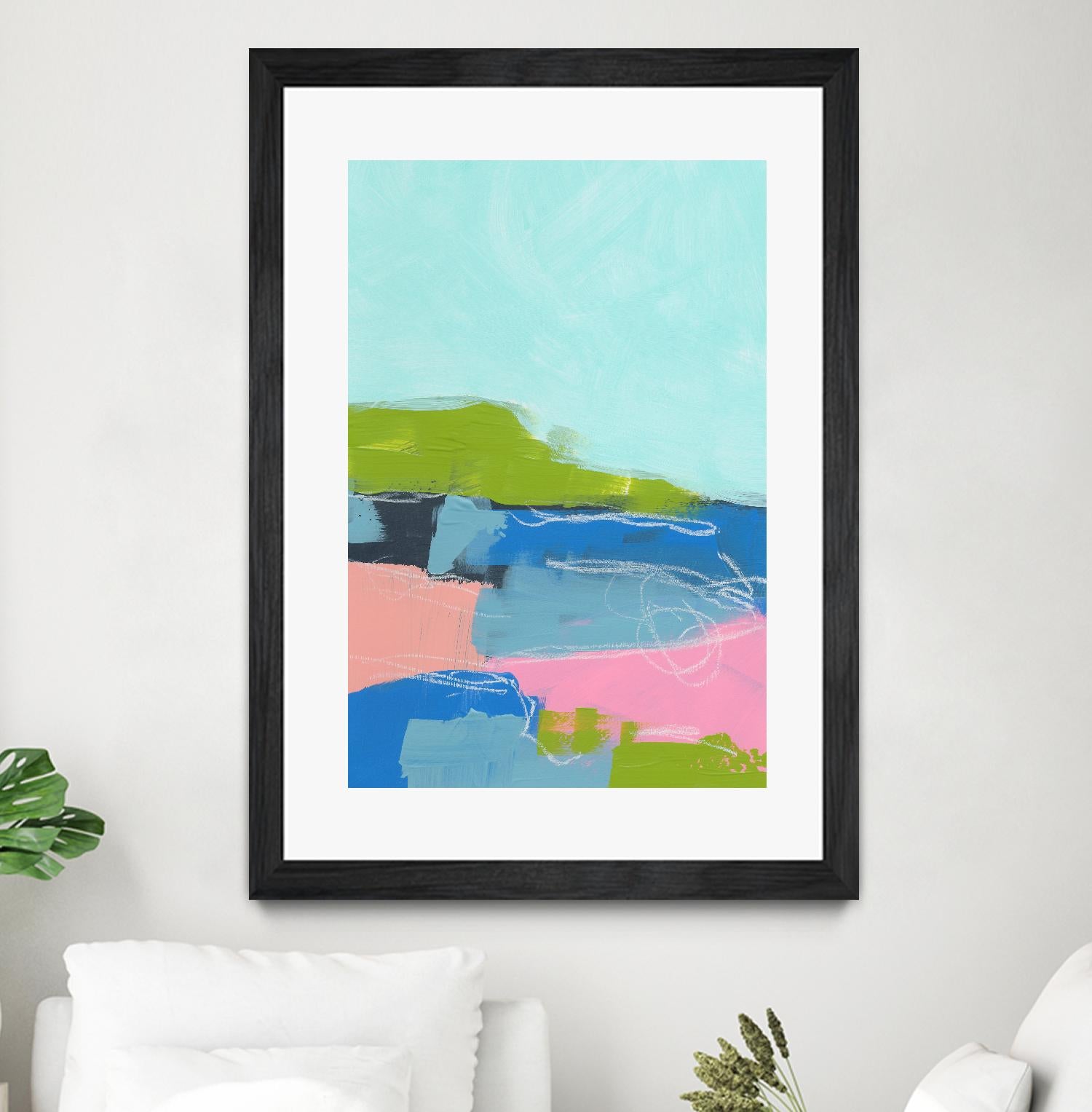 Landscape No. 96 by Jan Weiss on GIANT ART - multicolor abstracts; contemporary