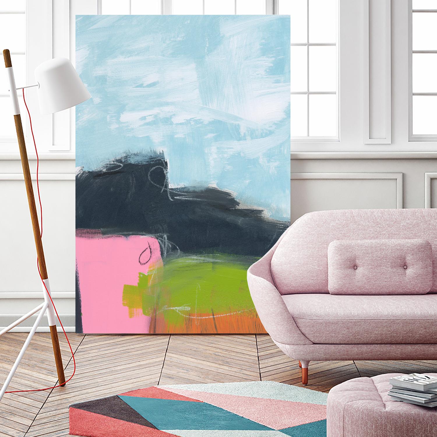 Landscape No. 97 by Jan Weiss on GIANT ART - multicolor abstracts; contemporary