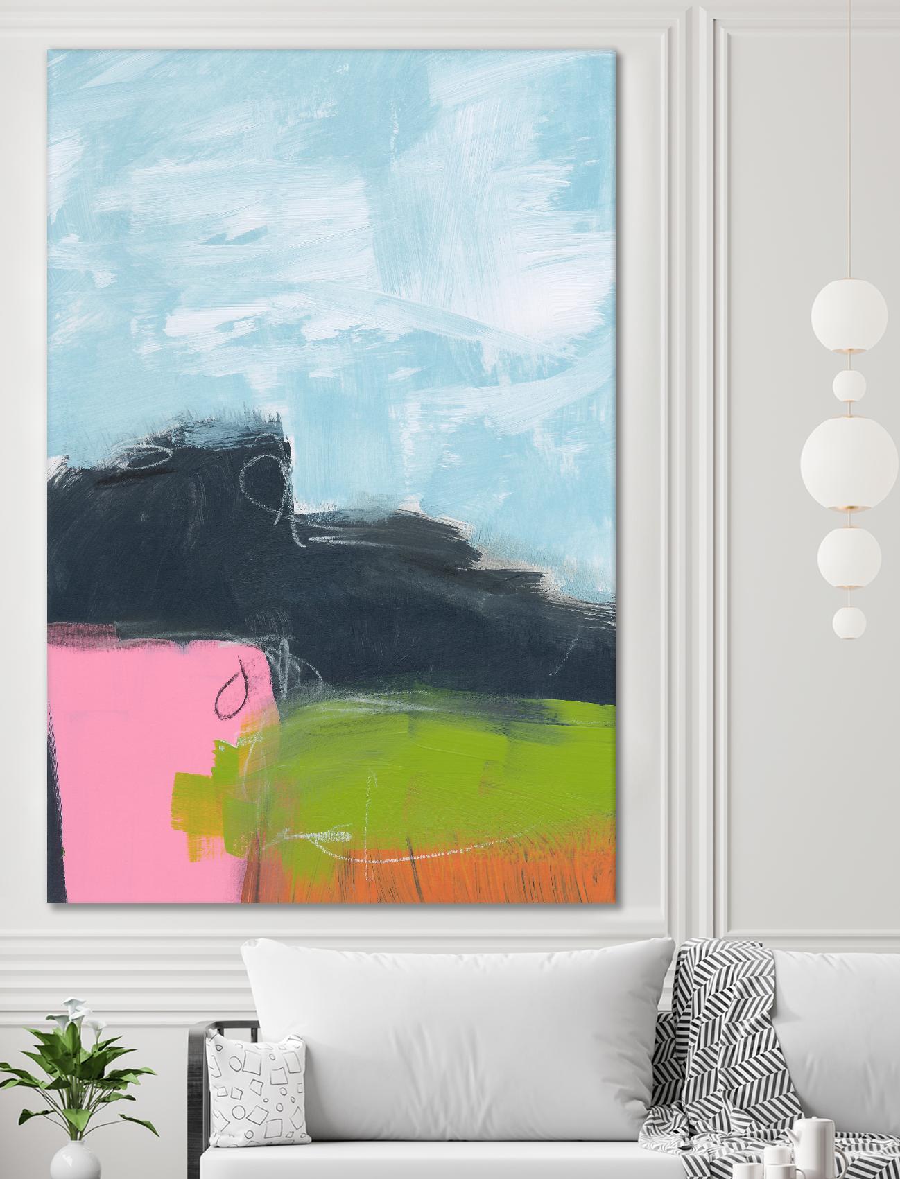 Landscape No. 97 by Jan Weiss on GIANT ART - multicolor abstracts; contemporary