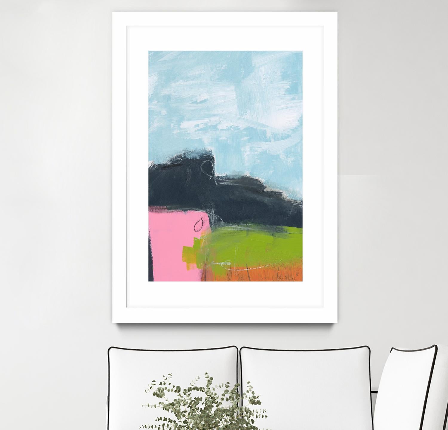 Landscape No. 97 by Jan Weiss on GIANT ART - multicolor abstracts; contemporary