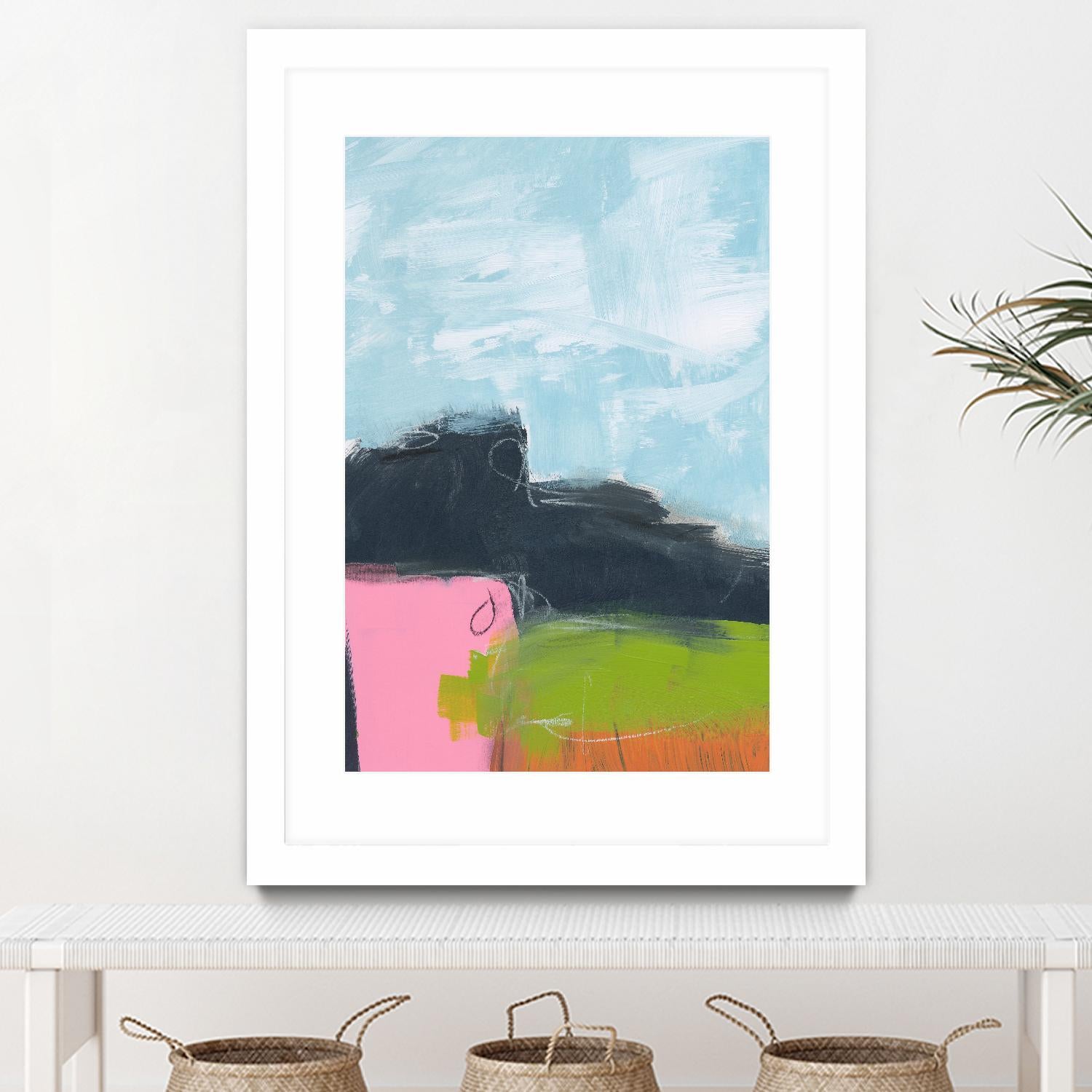 Landscape No. 97 by Jan Weiss on GIANT ART - multicolor abstracts; contemporary