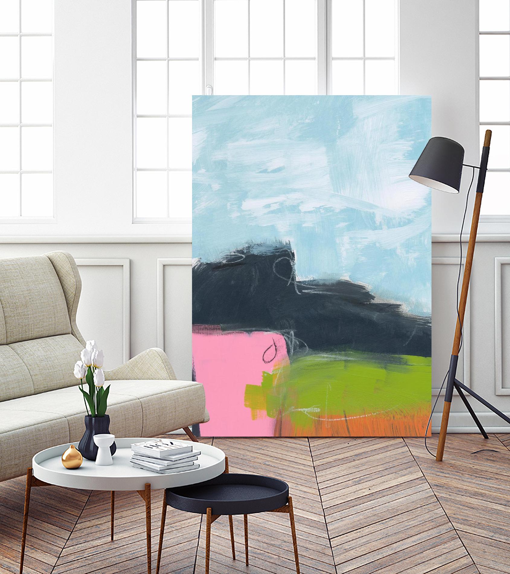 Landscape No. 97 by Jan Weiss on GIANT ART - multicolor abstracts; contemporary