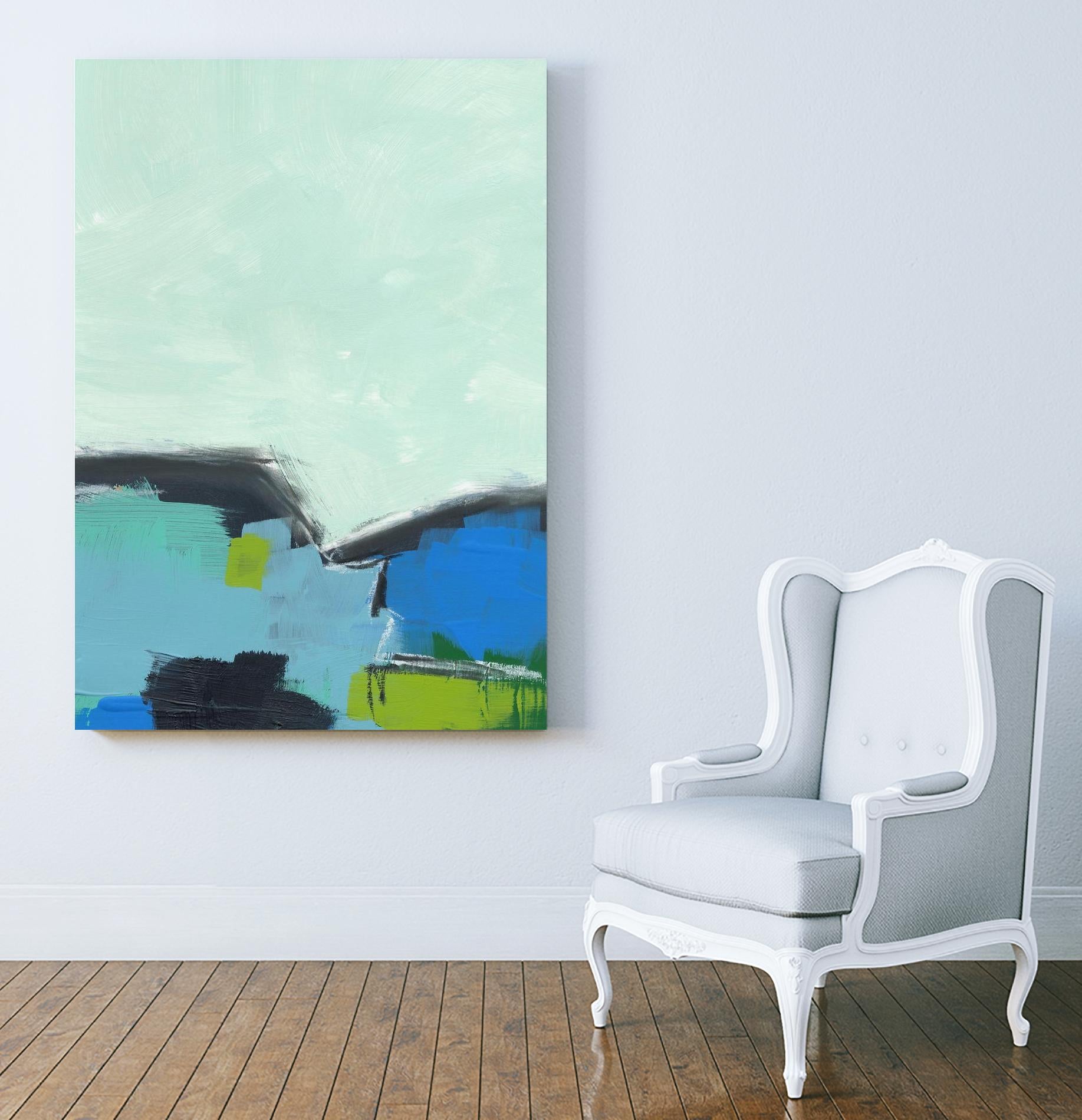 Landscape No. 98 by Jan Weiss on GIANT ART - multicolor abstracts; contemporary