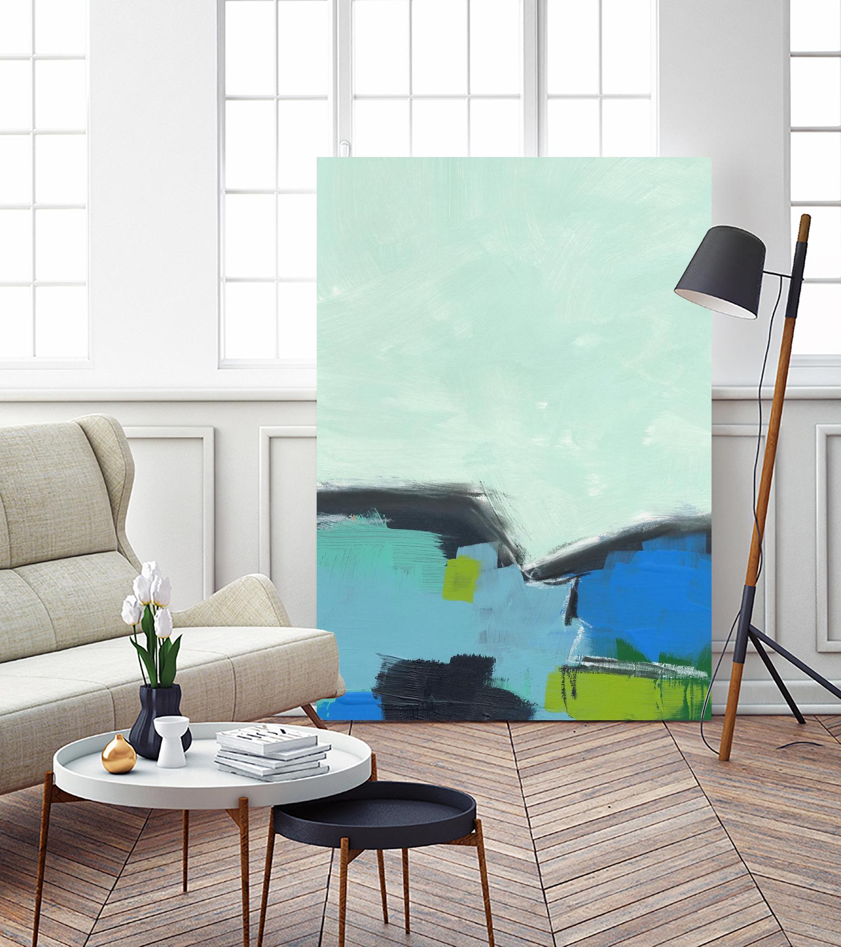 Landscape No. 98 by Jan Weiss on GIANT ART - multicolor abstracts; contemporary