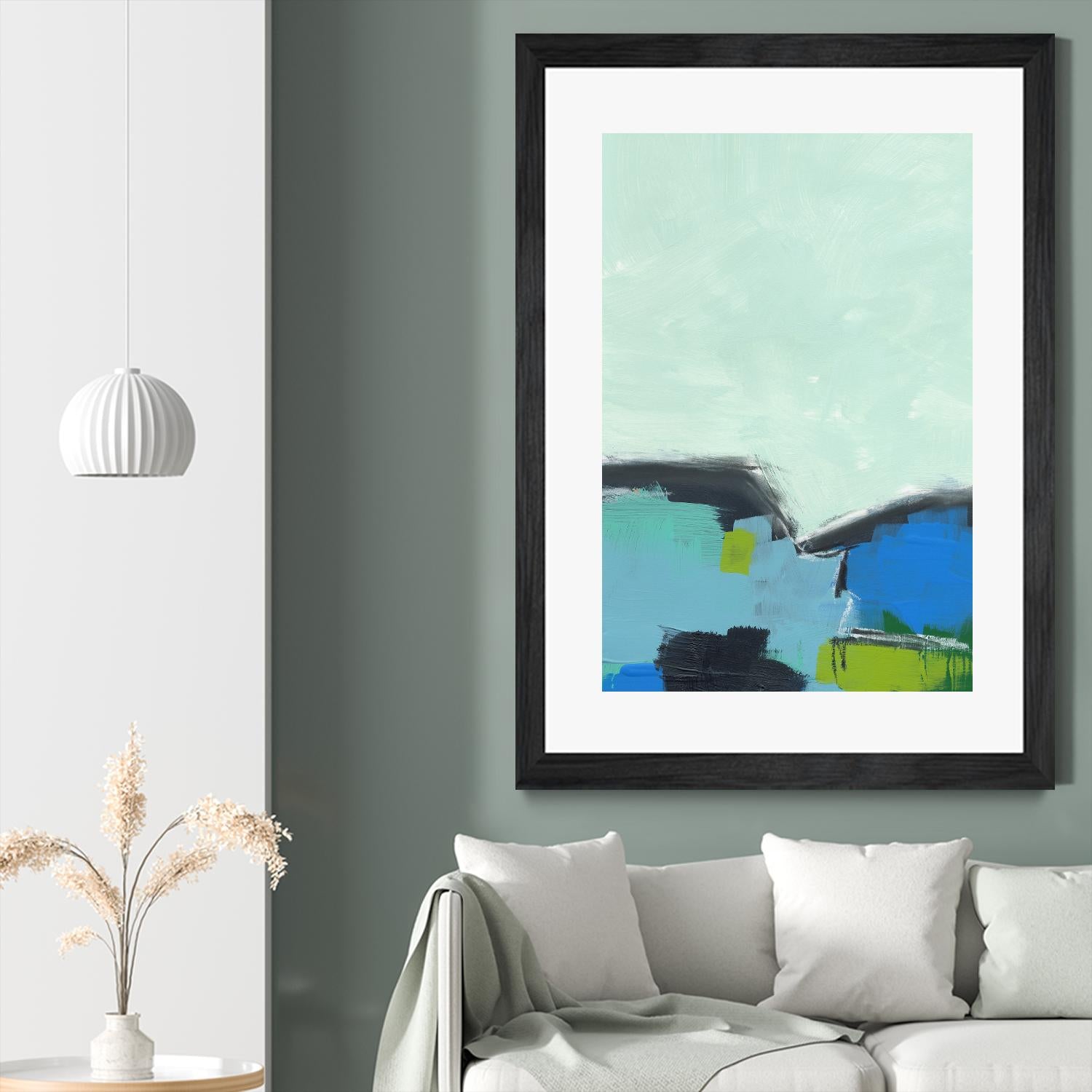 Landscape No. 98 by Jan Weiss on GIANT ART - multicolor abstracts; contemporary