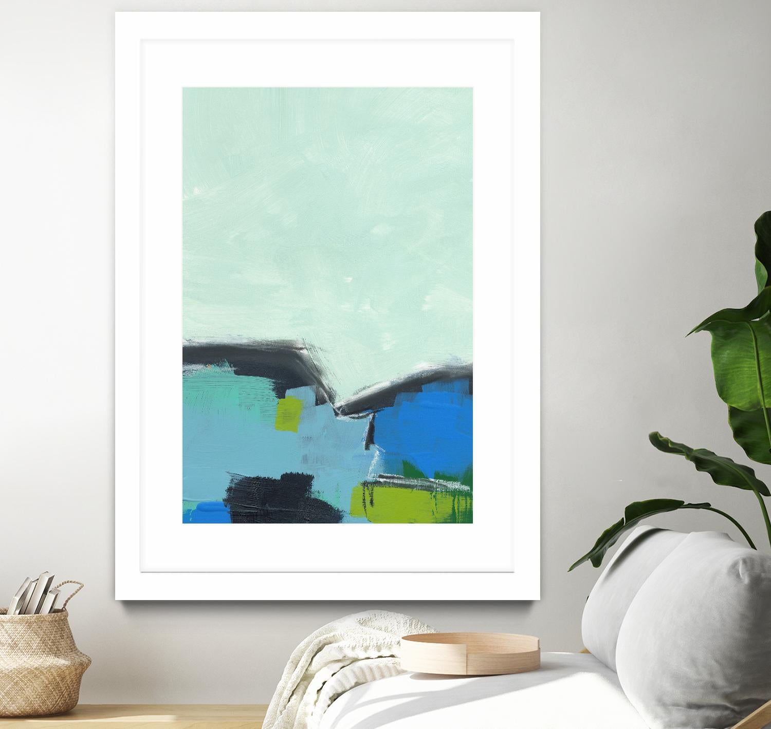 Landscape No. 98 by Jan Weiss on GIANT ART - multicolor abstracts; contemporary