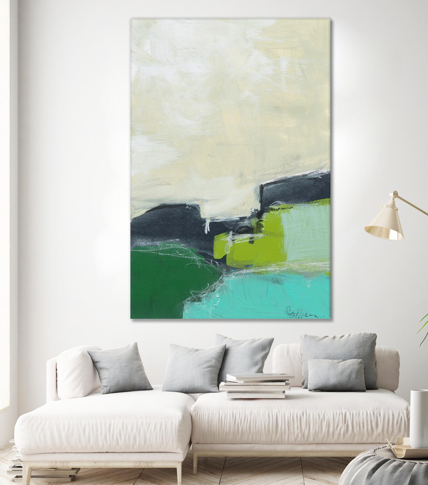 Landscape No. 99 by Jan Weiss on GIANT ART - multicolor abstracts; contemporary